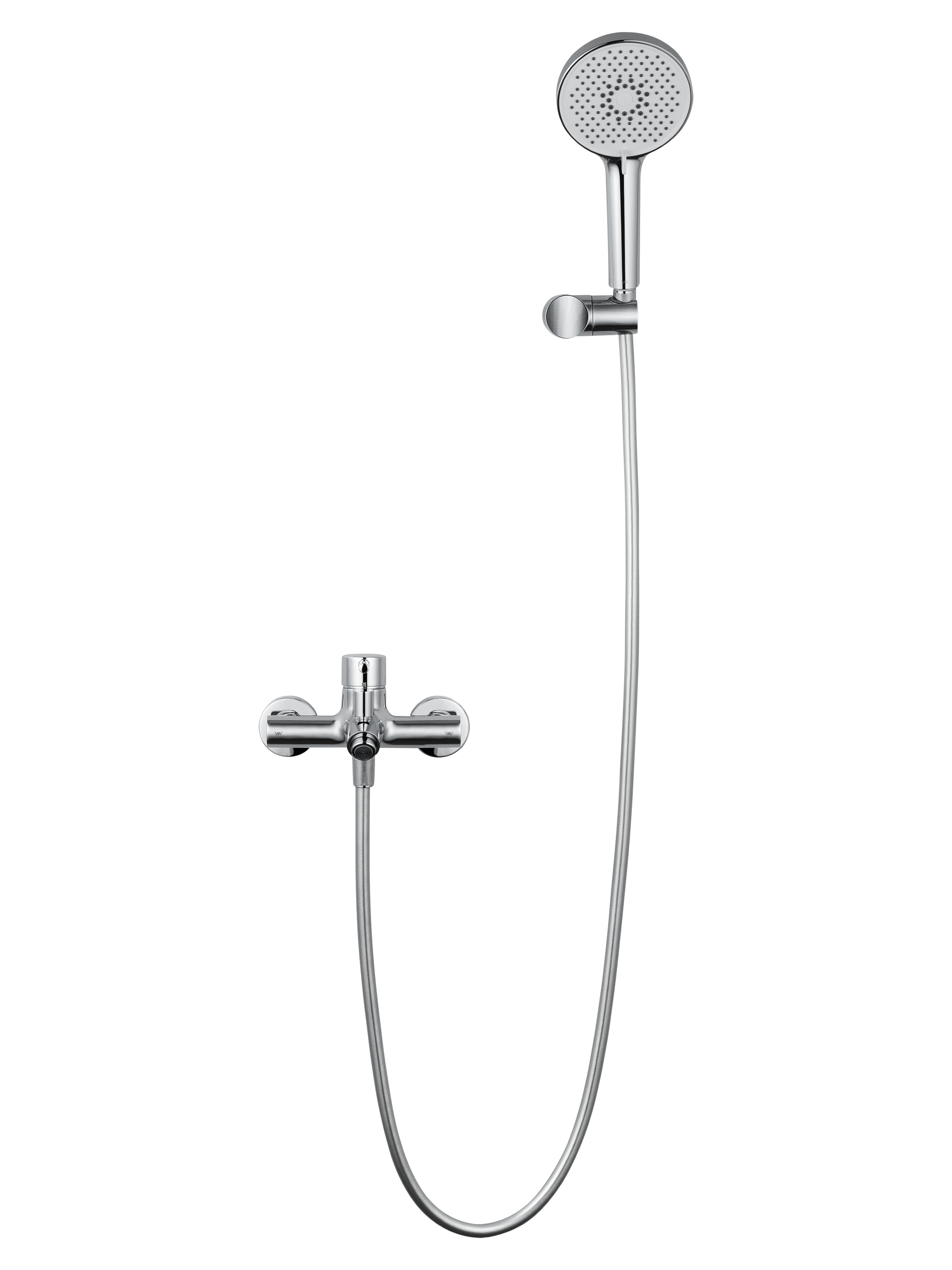 Смеситель для ванны с душем WONZON & WOGHAND SOLO, Хром WW-639032-1-CR