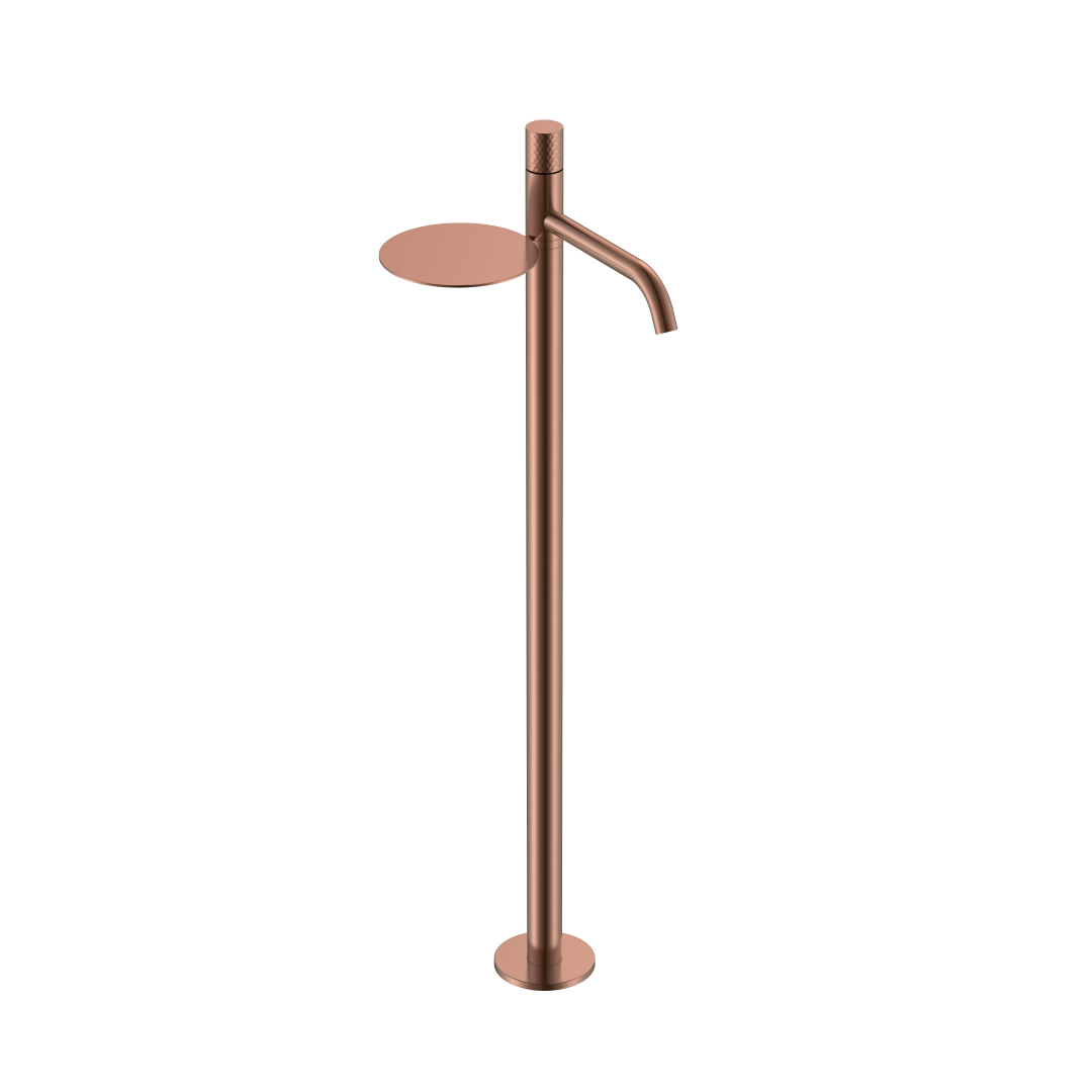 Смеситель Boheme STICK напольный для умыв. COPPER BRUSHED DIAMOND 120-CB
