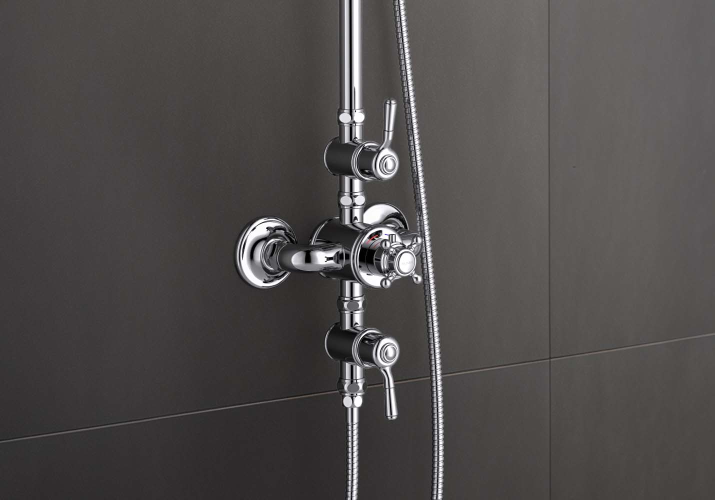 Душевая система Aquatek Классик AQ2563CR