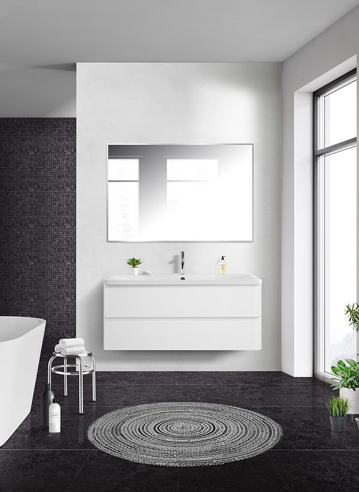 Тумба под раковину BelBagno Albano 120 см, Bianco Lucido