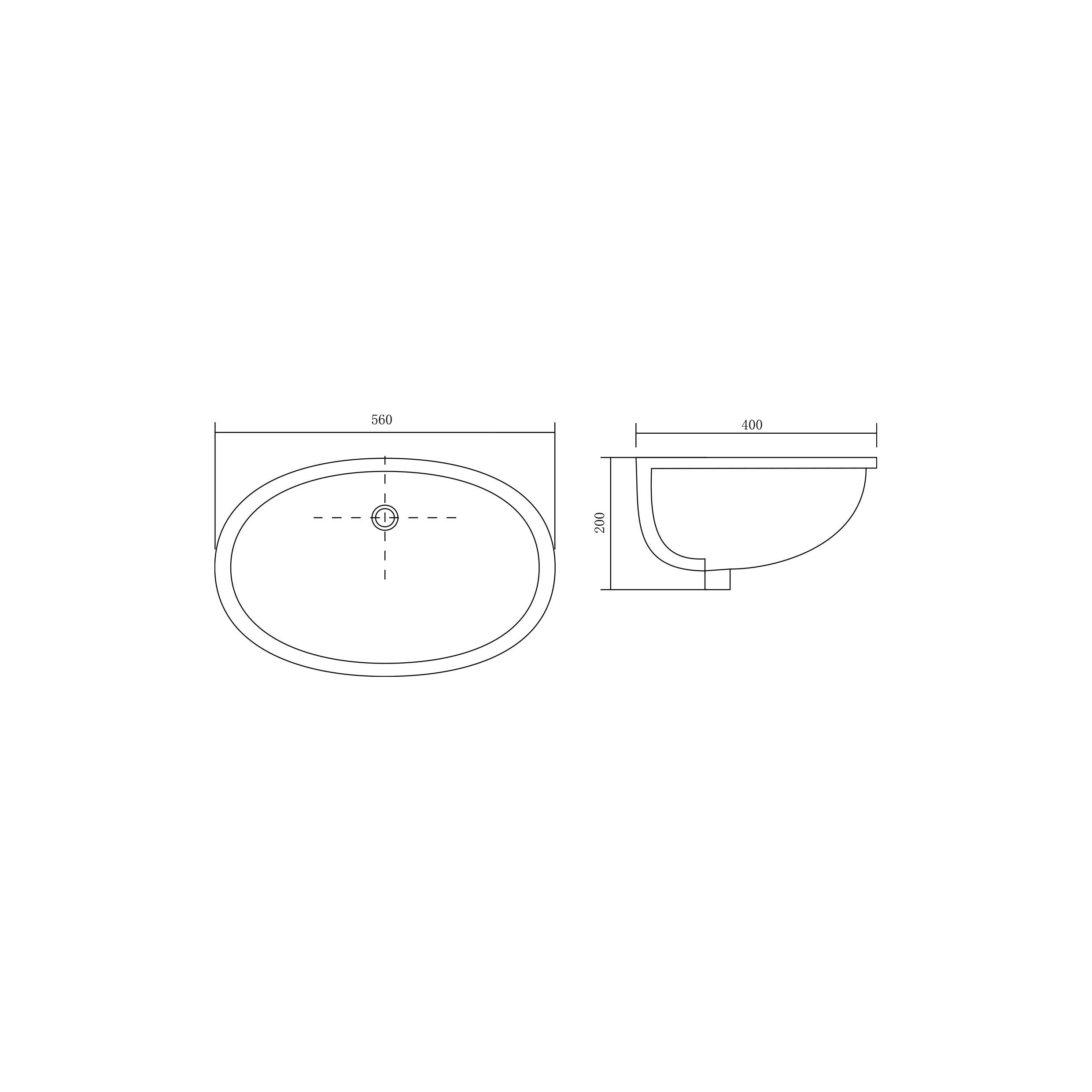 Раковина встраиваемая Aquatek AQ8091-00