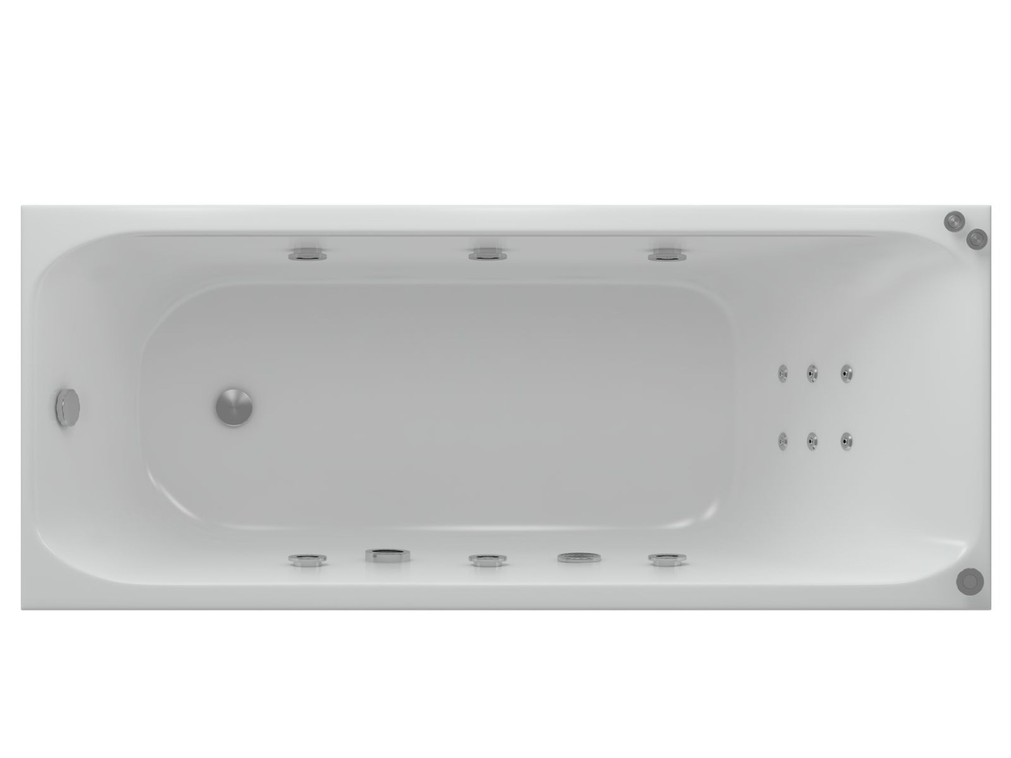 Акриловая ванна Aquatek Альфа 140x70 ALF140-0000023