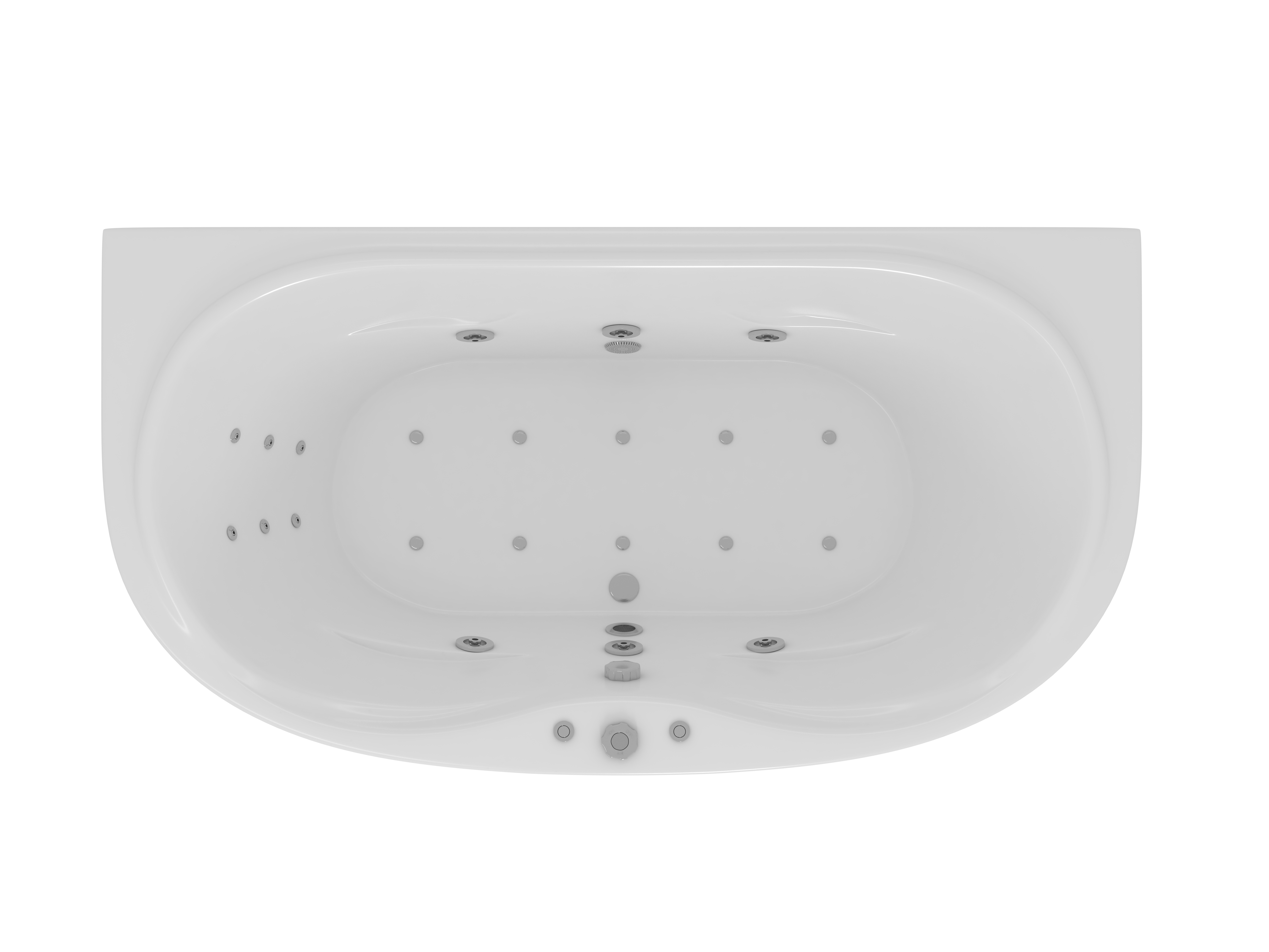 Акриловая ванна Aquatek Мелисса MEL180-0000006 180х95 см