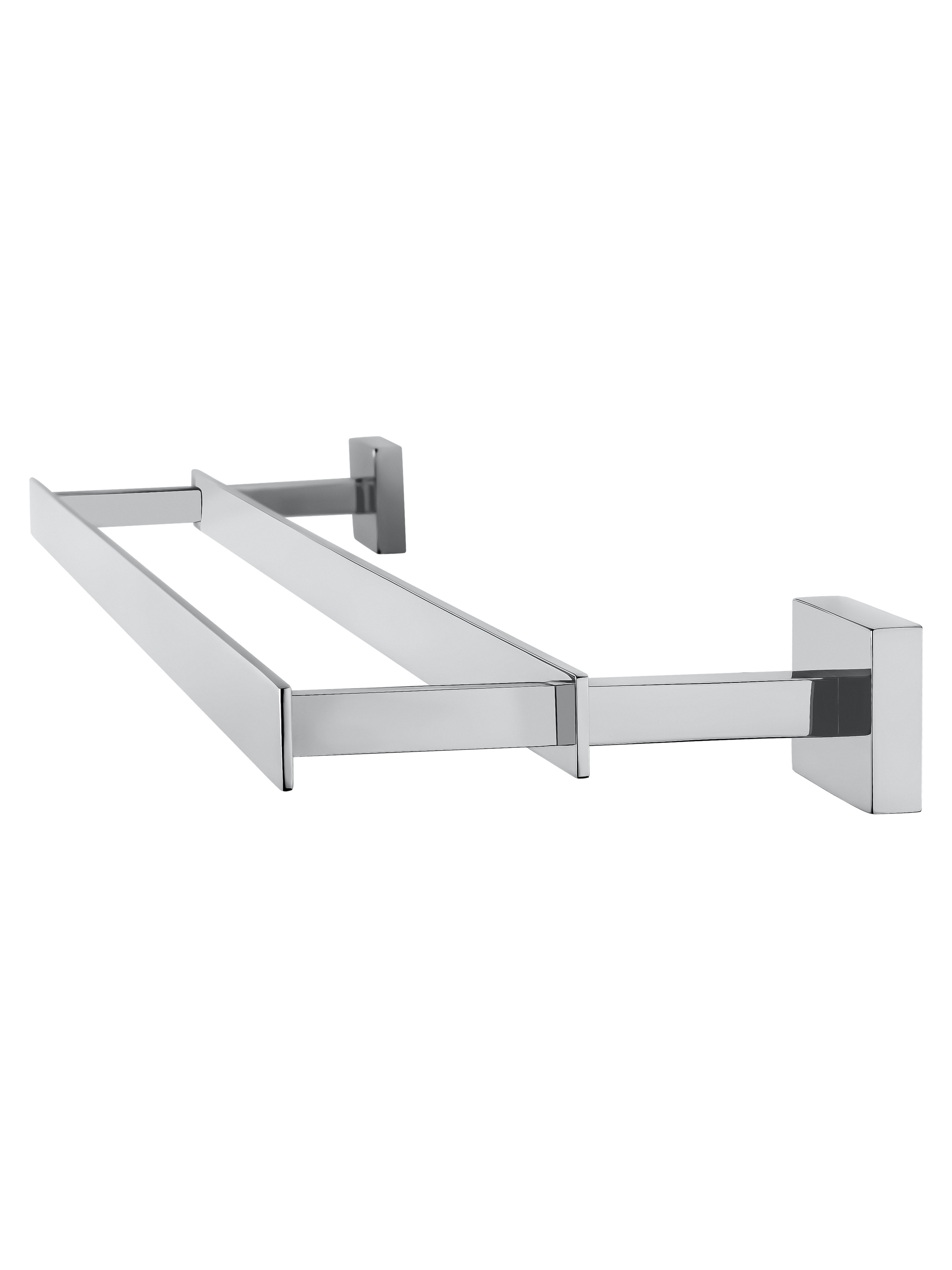 Полотенцедержатель двойной WONZON & WOGHAND FLAT, Хром WW-9711-60CM