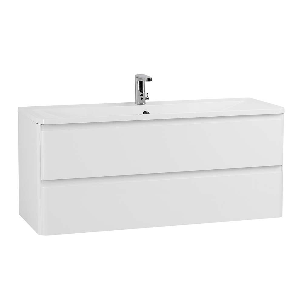 Тумба под раковину BelBagno Albano 120 см, Bianco Lucido