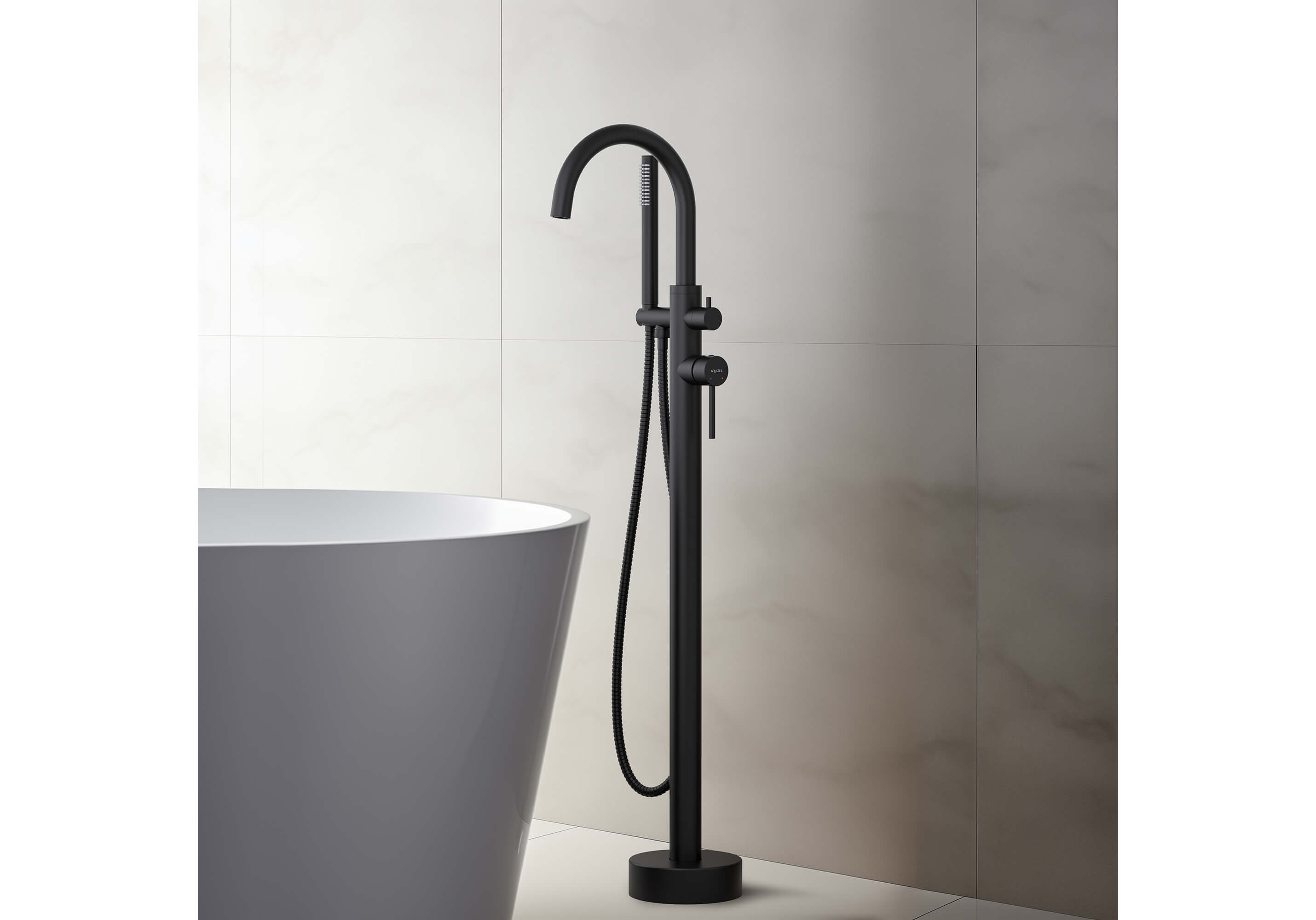 Смеситель Aquatek Европа AQ1345MB для ванны напольный