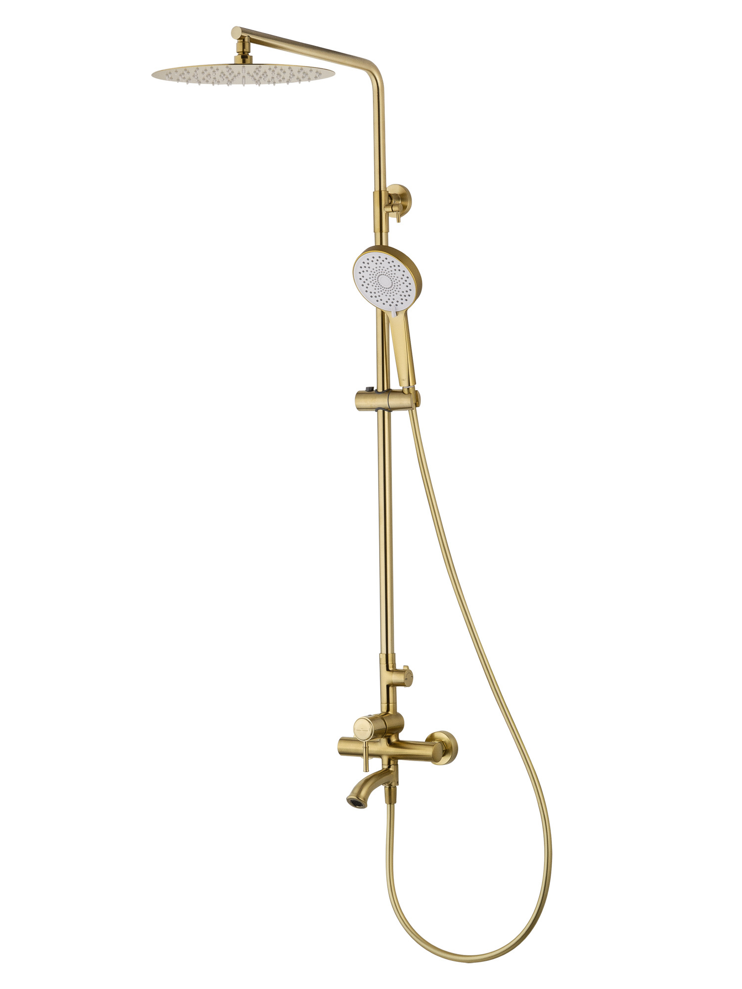 Душевая система WONZON & WOGHAND TOR, Брашированное золото WW-88047073-BG