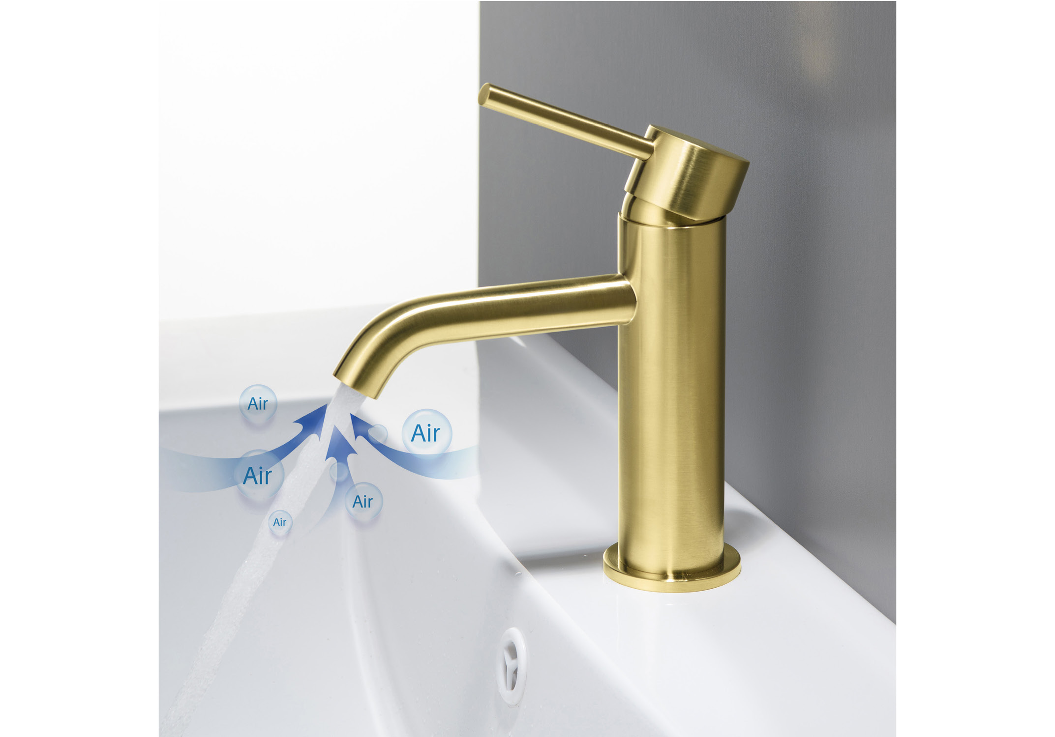 Смеситель Aquatek Европа 89 AQ1310BG для раковины