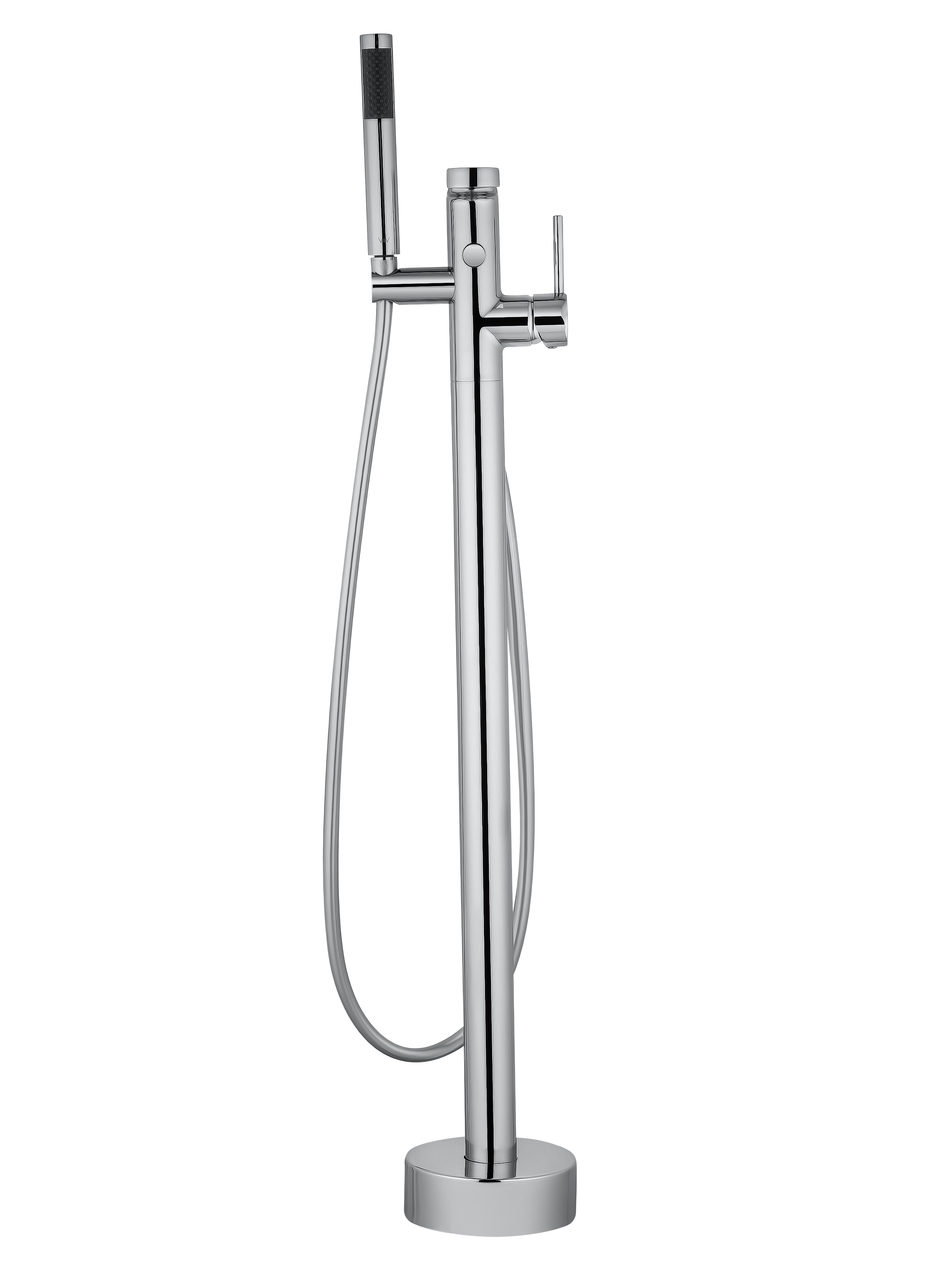 Смеситель для ванны напольного монтажа WONZON & WOGHAND STICK, Хром WW-88649901-CR