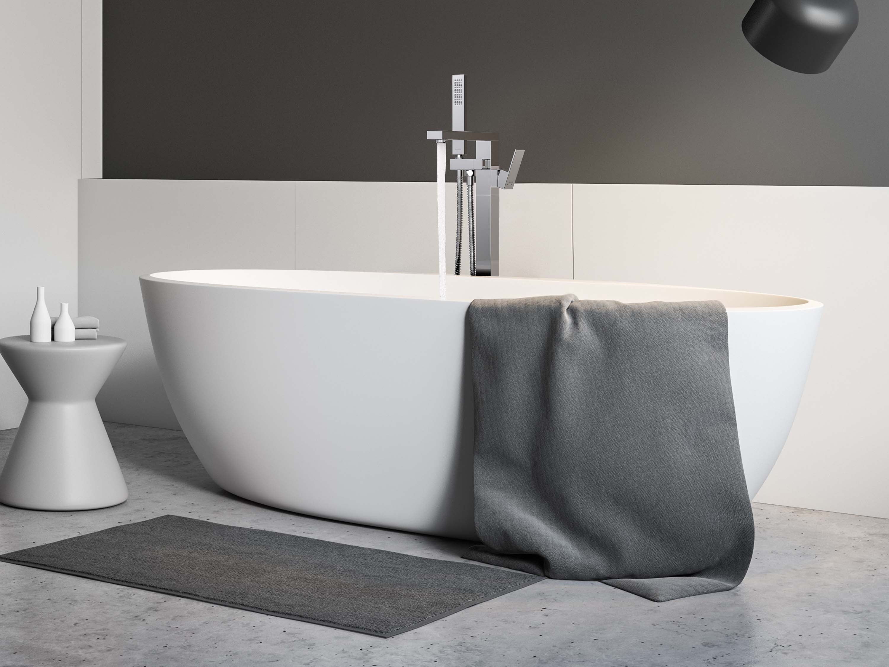 Смеситель Aquatek Либра AQ1645CR для ванны напольный