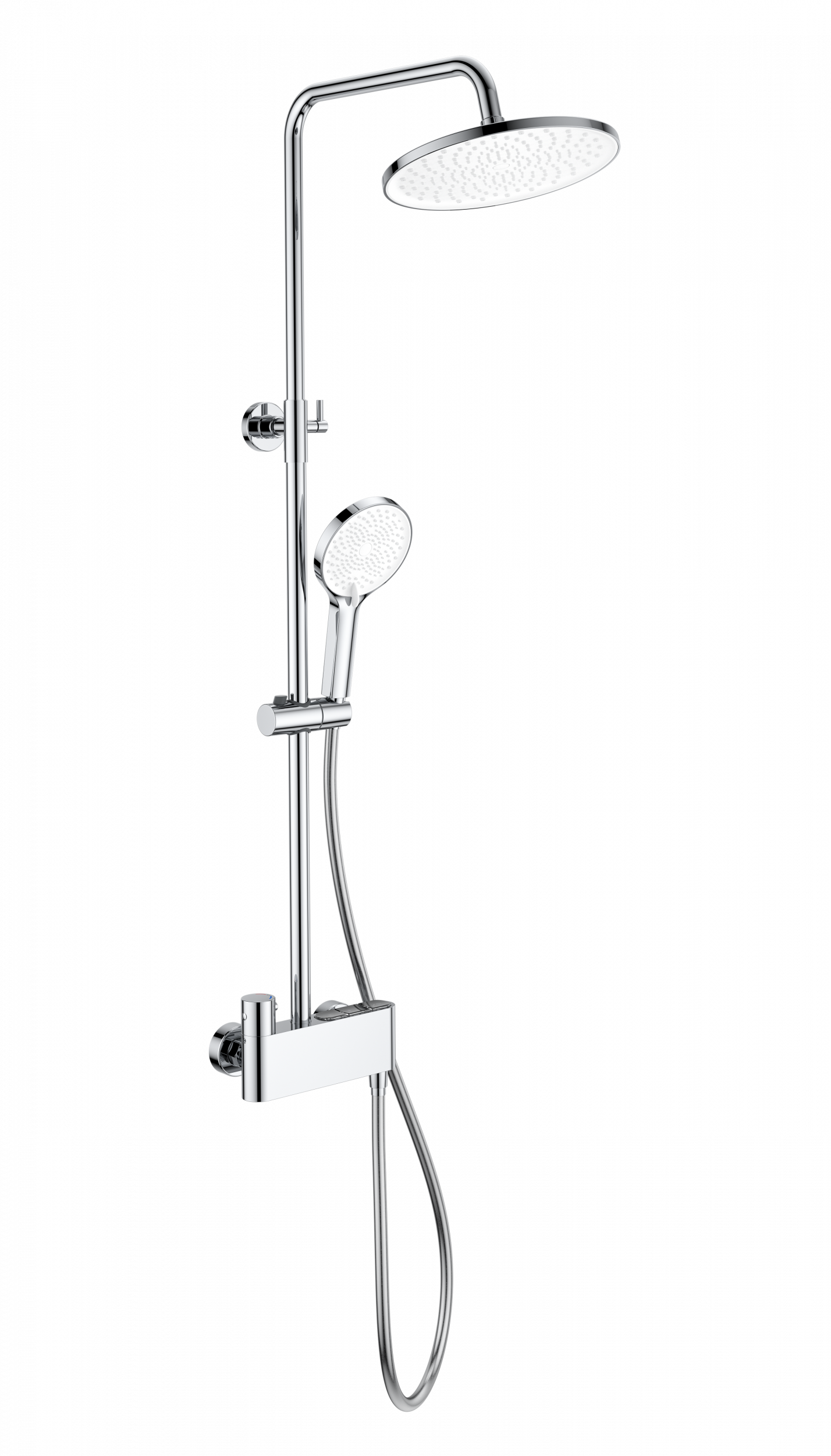 Душевая система с термостатом WONZON & WOGHAND MUSE Corno, Хром WW-B3110-CR