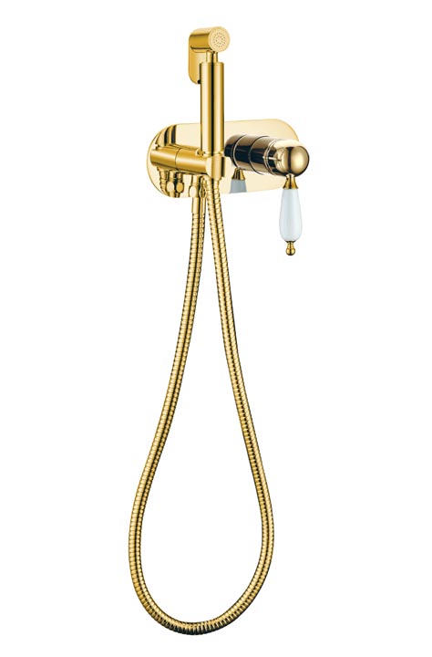 Гигиеническая лейка со смесителем Boheme IMPERIALE 425