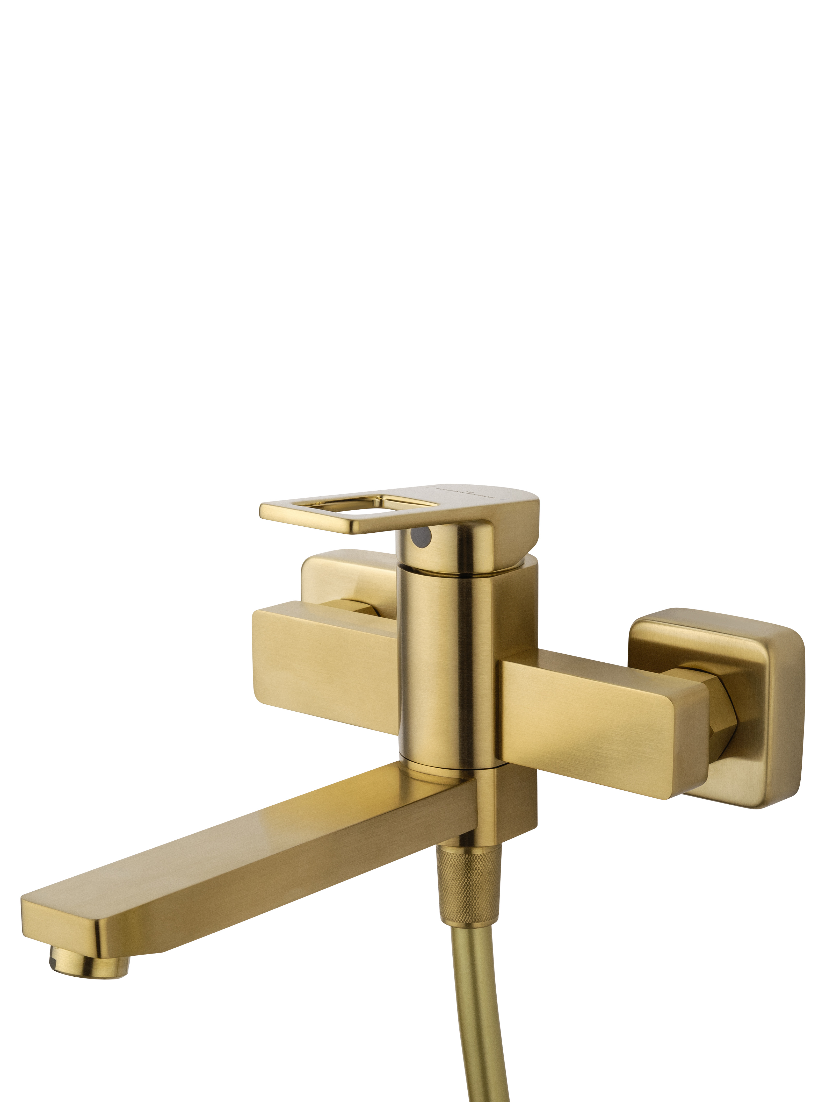 Смеситель для ванны с душем WONZON & WOGHAND FRAME, Брашированное золото WW-88639010-BG
