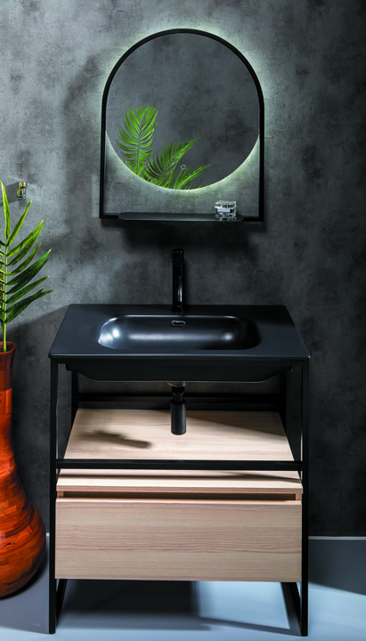 Ящик под консоль Armadi Art LOFT 80 light wood, 1 полка 894-080-L