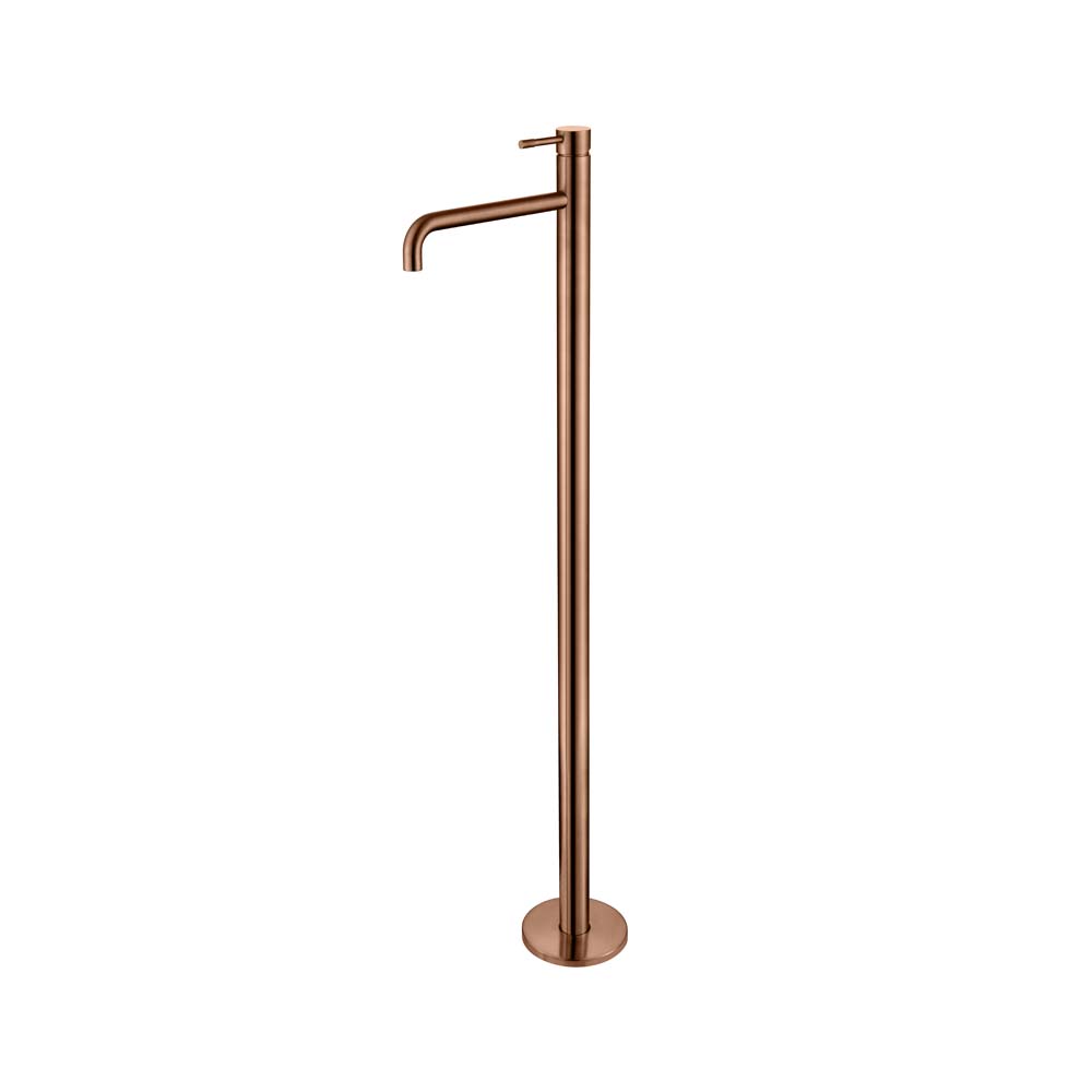 Смеситель для умывальника напольный Boheme Uno Brushed Bronze 107-BRB