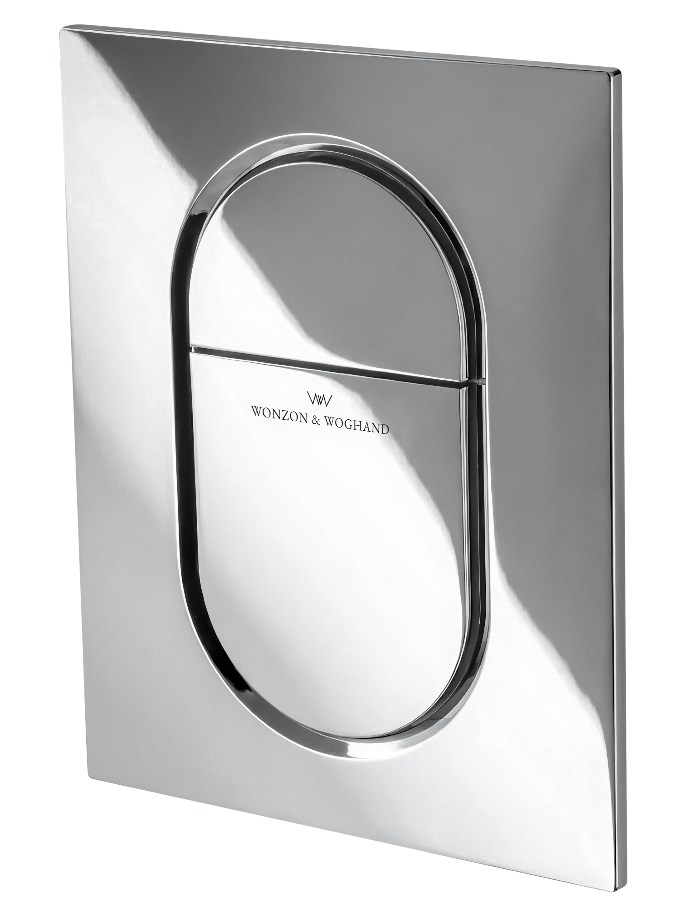 Кнопка смыва для инсталляции пневматическая WONZON & WOGHAND, Хром WW-IB257-CR