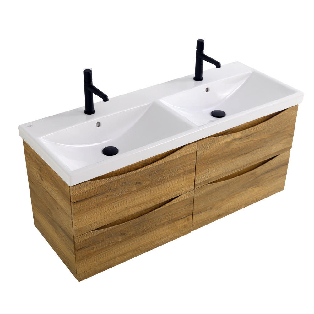 Тумба под раковину BelBagno Marino MARINO-CER-1200-4C-SO-2-RR-P 120 см, Rovere Rustico