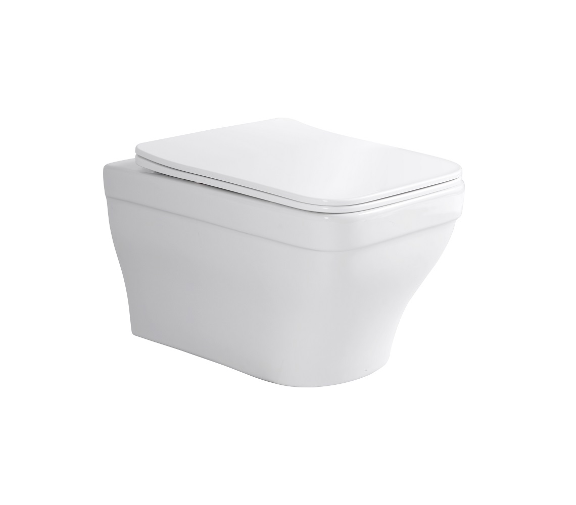 Унитаз подвесной безободковый Aquatek Амадео AQ1163-00 с сиденьем Soft Close