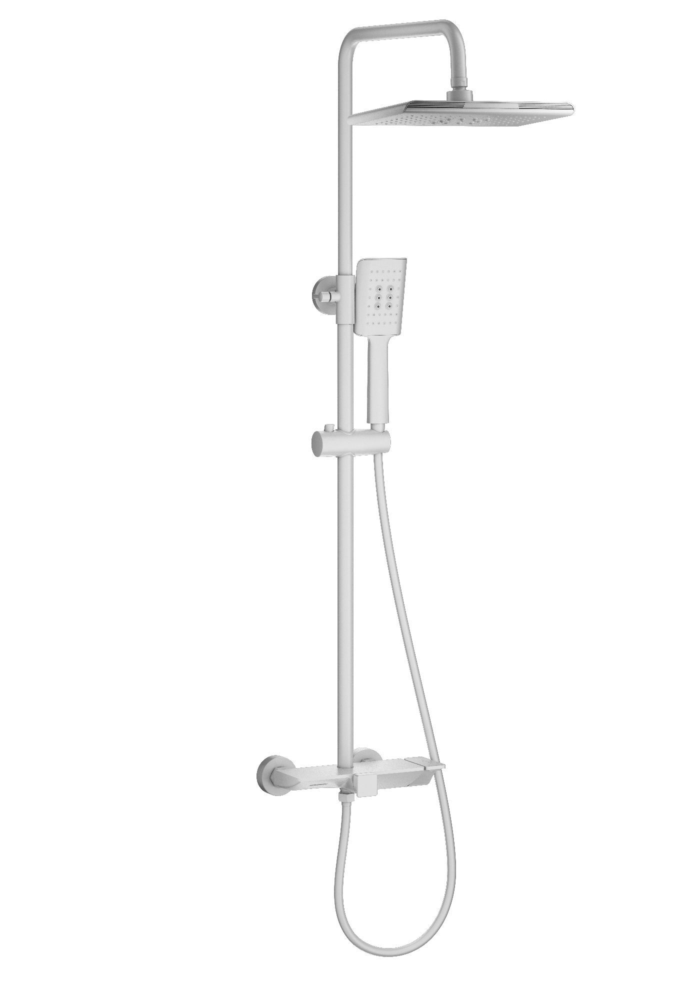 Душевая система WONZON & WOGHAND, Белый матовый WW-AE33110-MW
