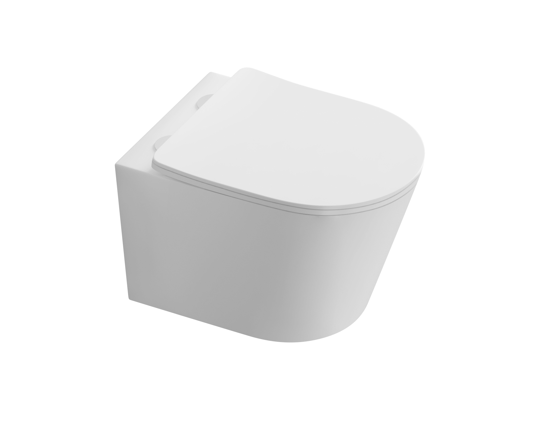 Унитаз подвесной безободковый Aquatek Таурус AQ1580T-00 с сиденьем Soft Close