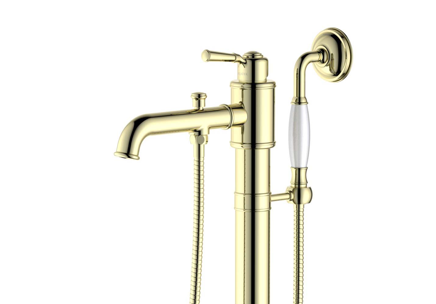 Смеситель Aquatek Классик AQ1545PG для ванны напольный