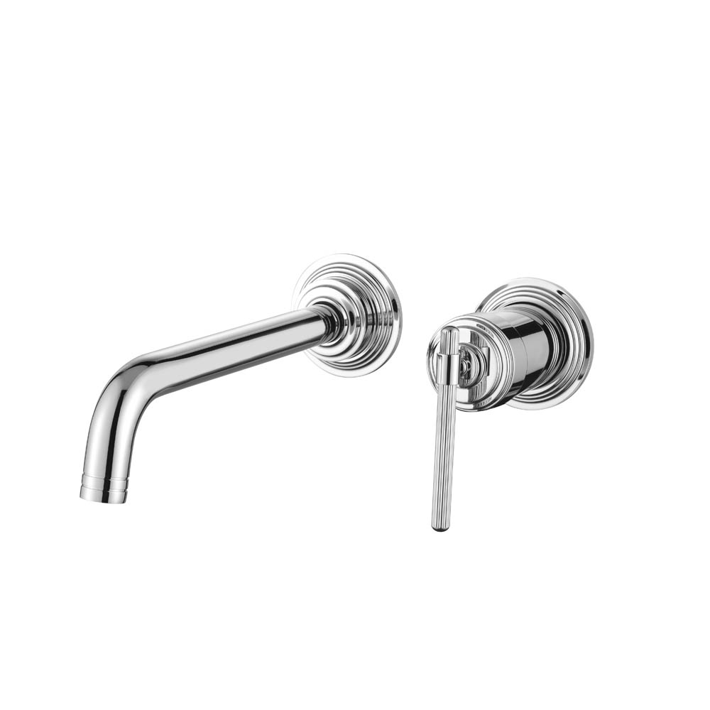 Смеситель для умывальника из стены, Boheme ETERNA CHROME 175-CR