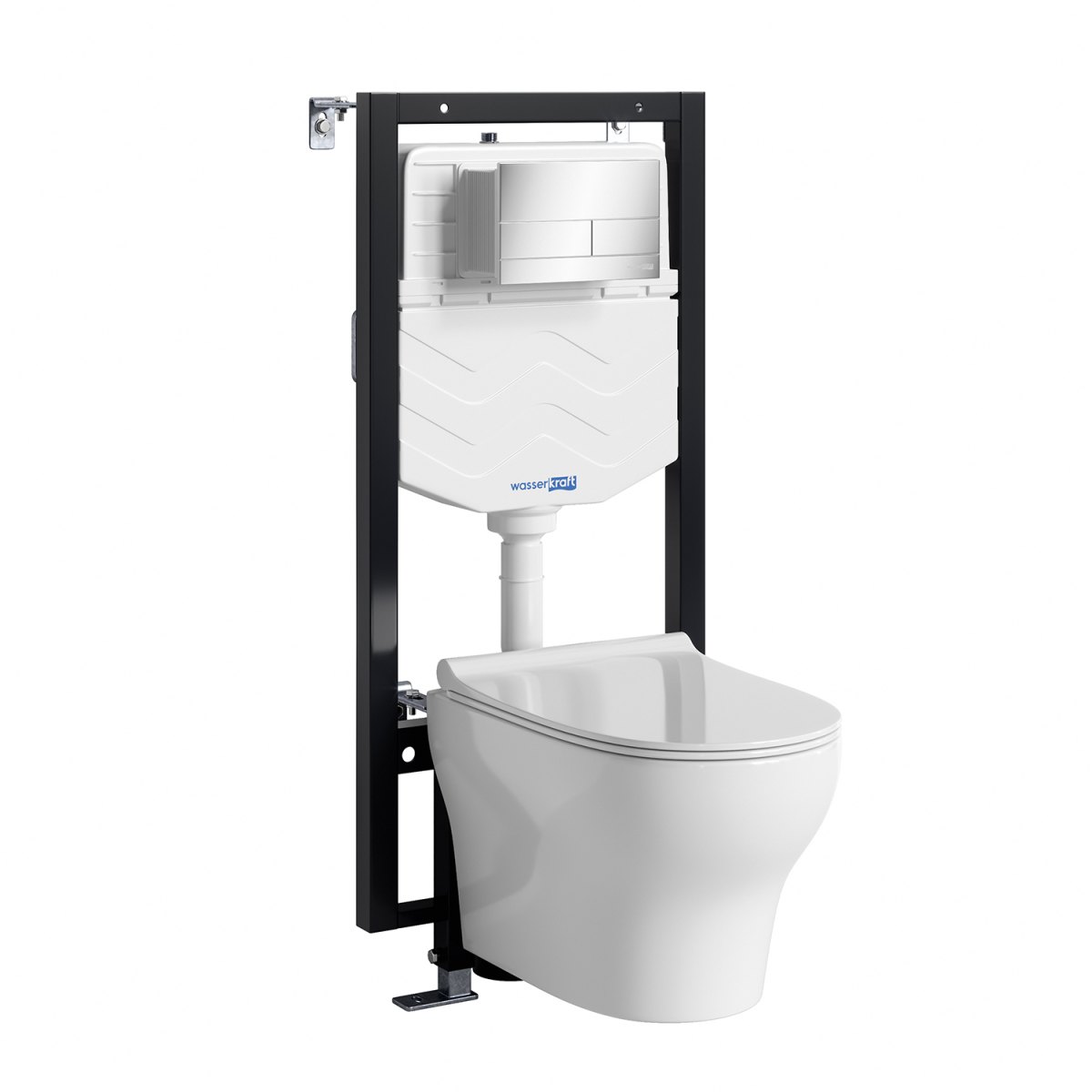Система инсталяции с унитазом Wasserkraft Vils 56TLT.010.ME.CH04.H001