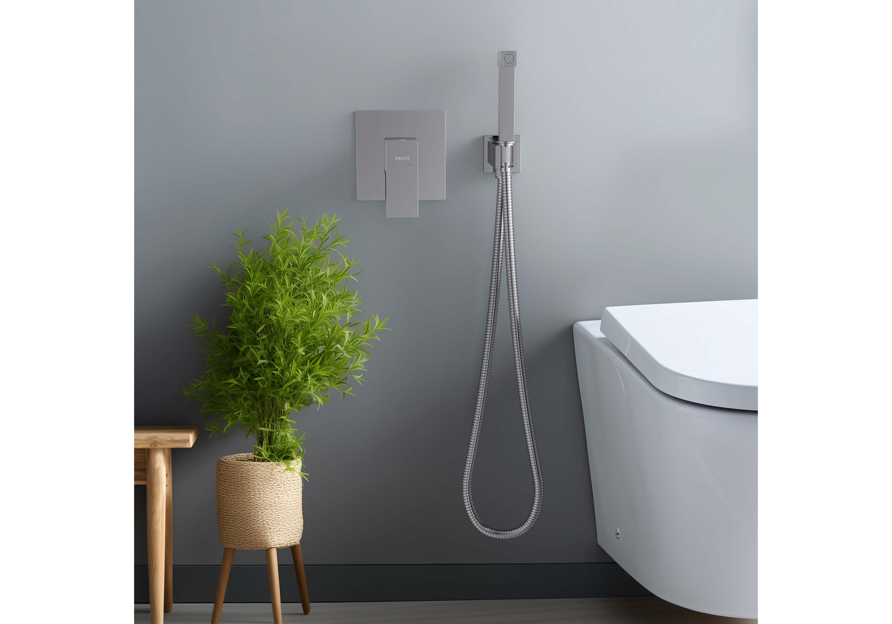 Гигиенический душ со смесителем Aquatek Либра AQ1619CR