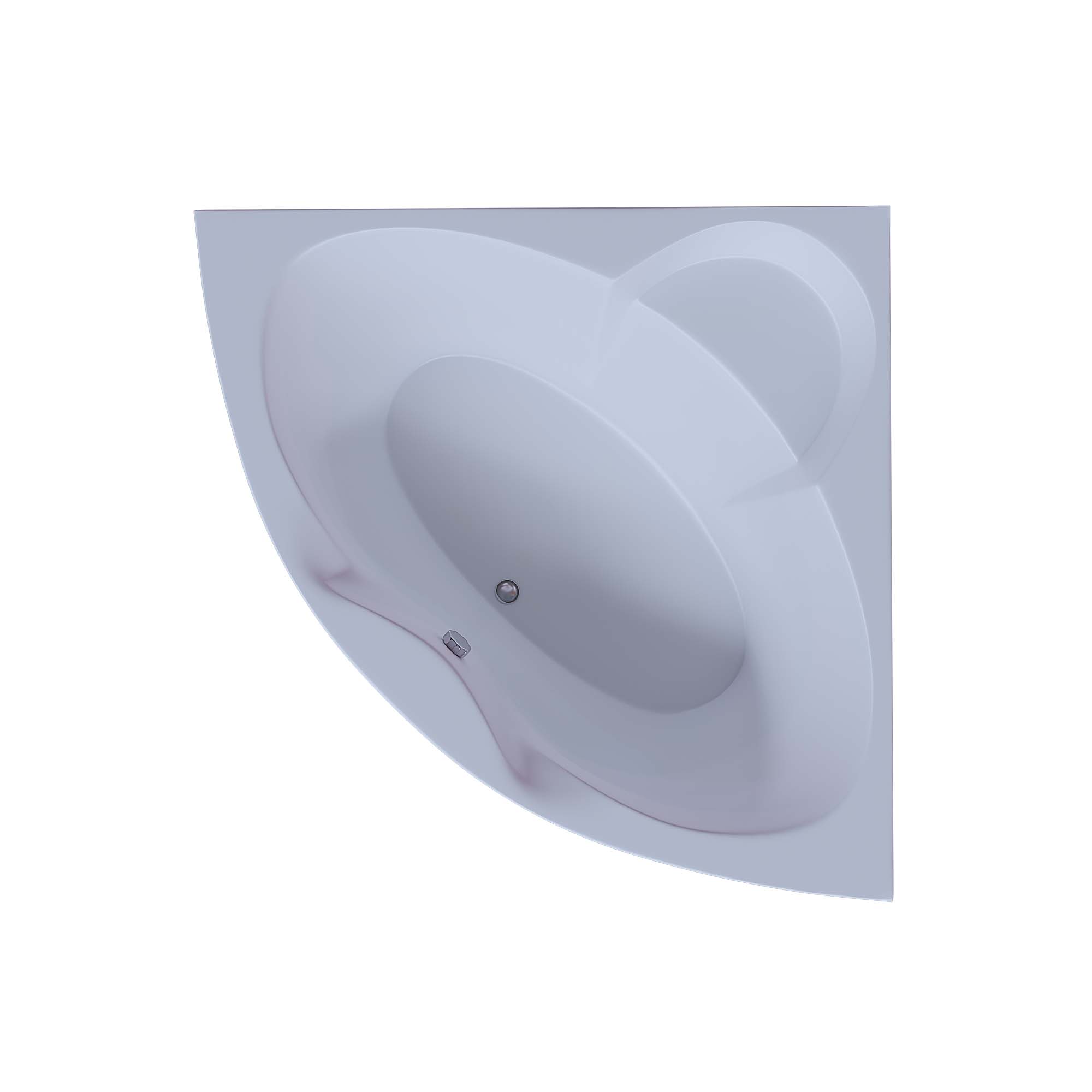 Акриловая ванна Aquatek Поларис-2 POL2-0000041 155х155 см с фронтальным экраном