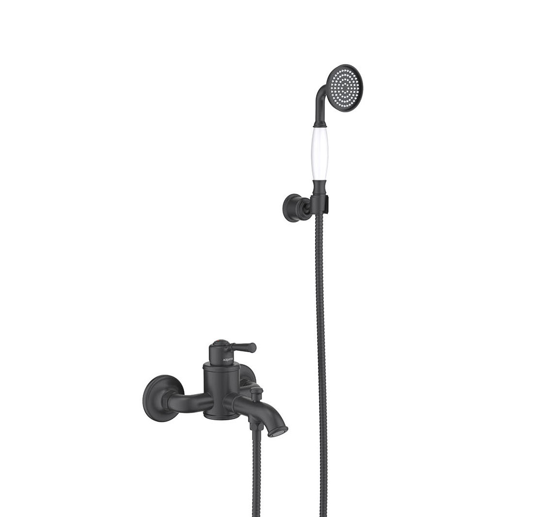 Смеситель для ванны с душевым набором Aquatek Классик AQ1549MB