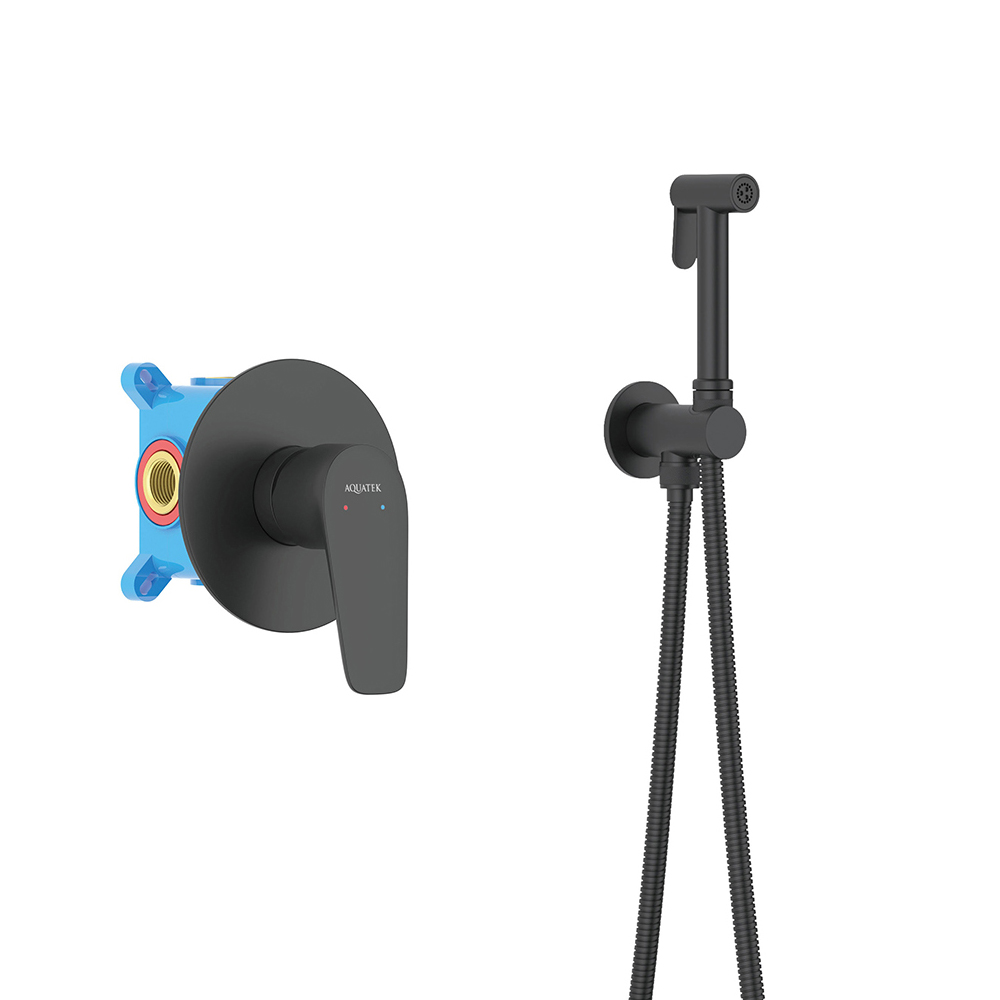 Гигиенический душ со смесителем Aquatek Бетта AQ1119MB