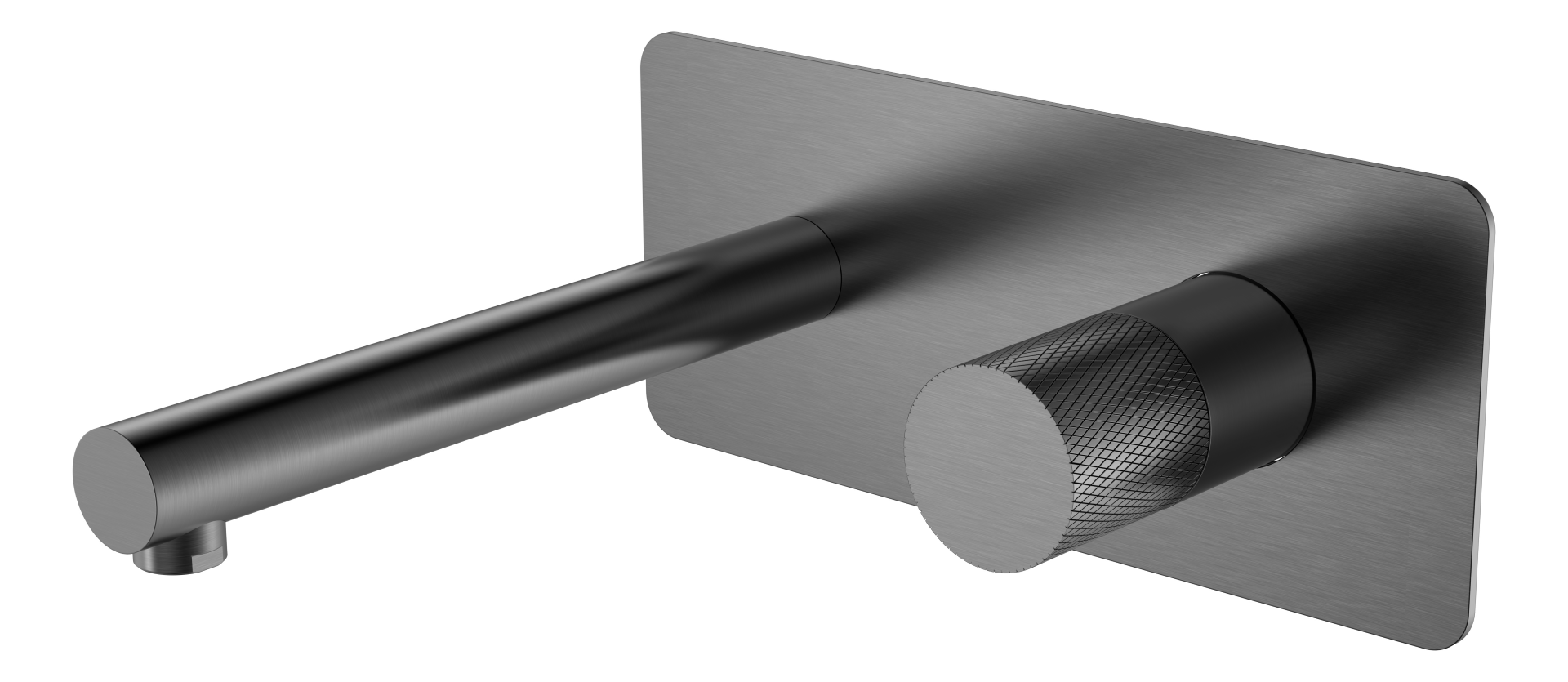 Смеситель Boheme STICK из стены Gun Metal TOUCH 125-GM.2