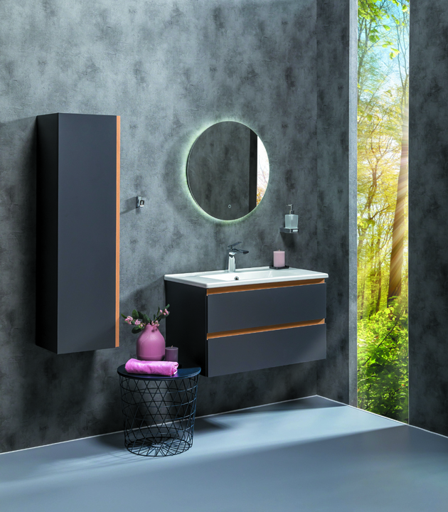 Тумба Armadi Art CAPOLDA 85 антрацит 849-085-A