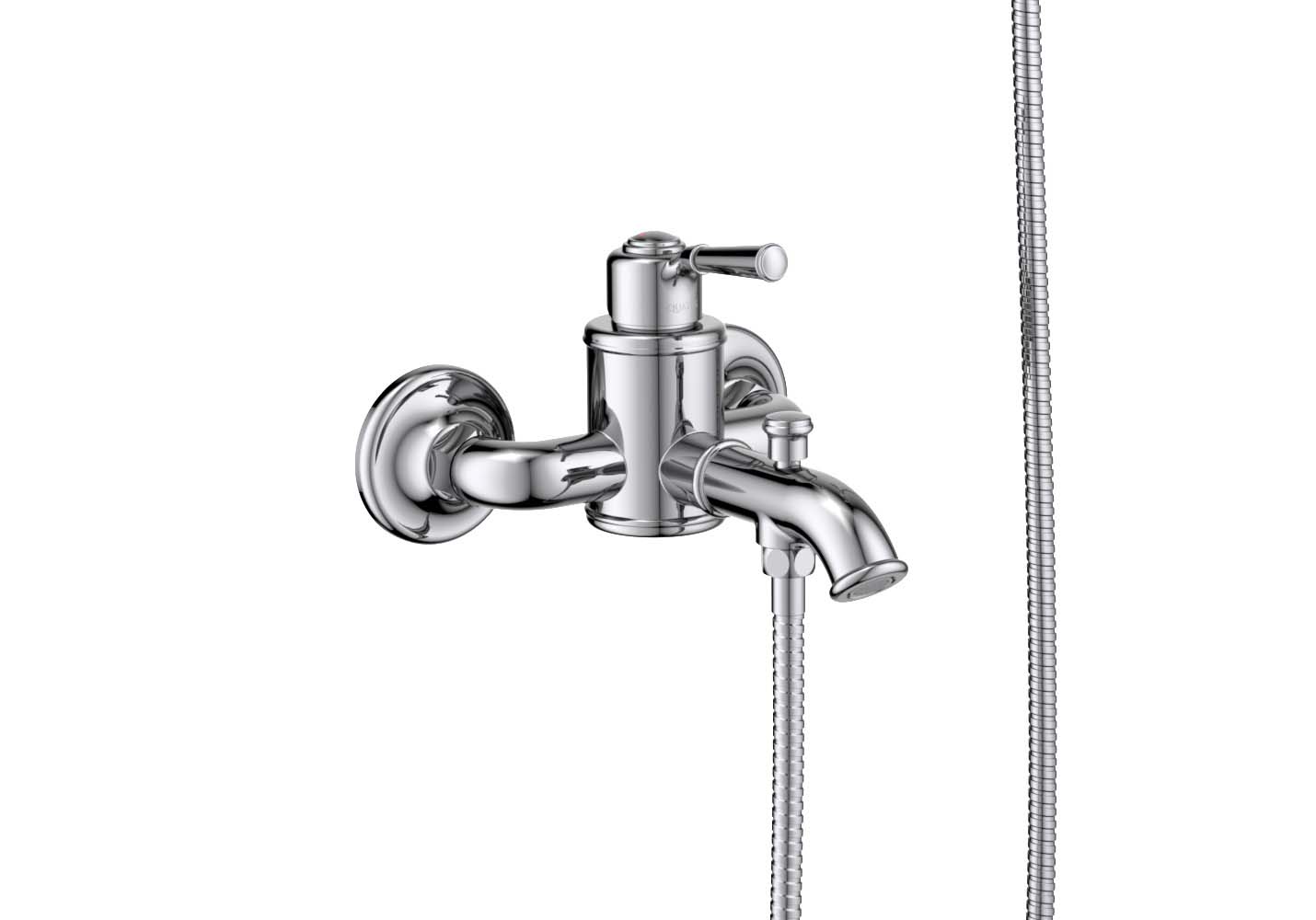 Смеситель для ванны с душевым набором Aquatek Классик AQ1549CR