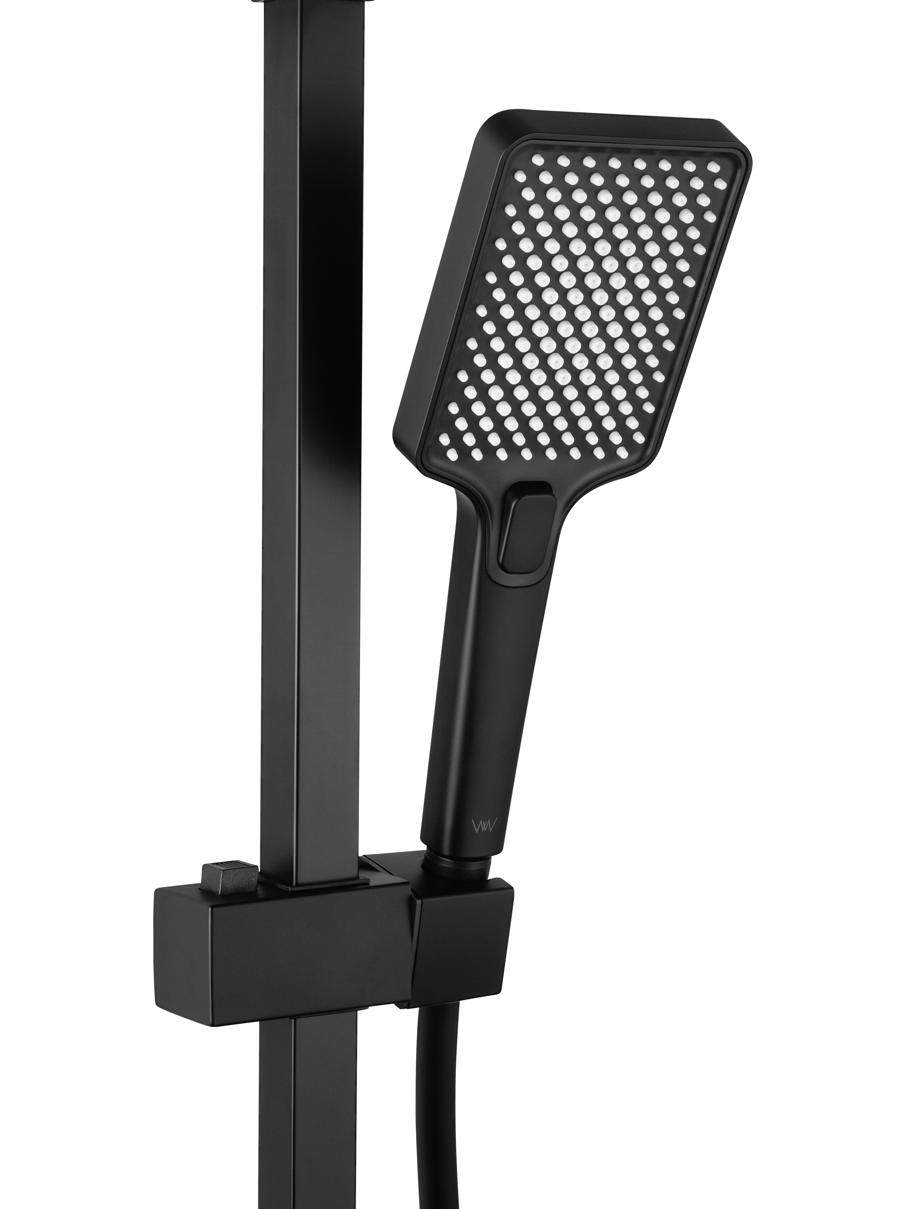 Душевая система WONZON & WOGHAND CUBE, Черный матовый WW-88739016-MB