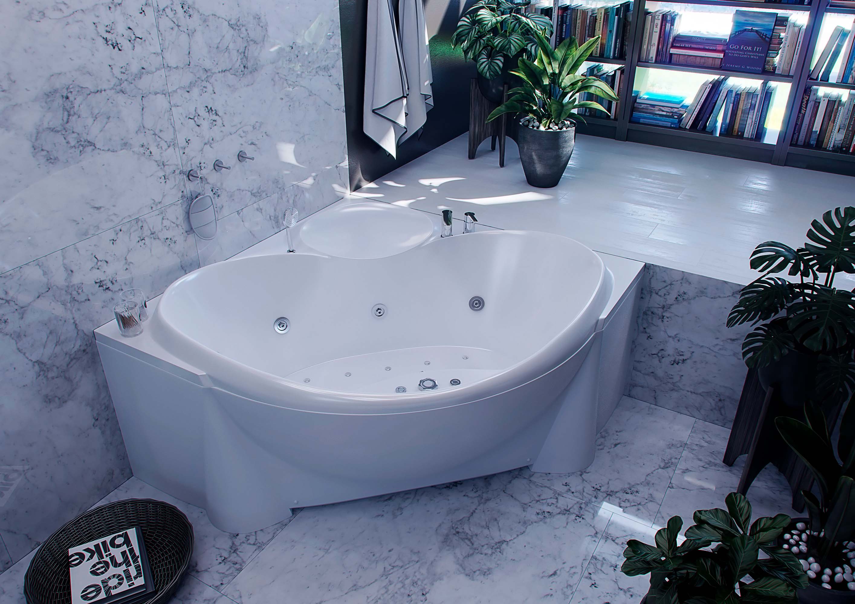 Акриловая ванна Aquatek Эпсилон EPS150-0000004 150х150 см