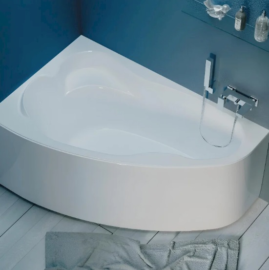 Ванна акриловая 1MarKa Lil 140x90 см L Стандарт 2