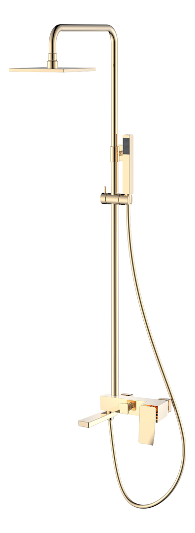 Стойка для душа Boheme Q GoldGold.2 (комплект) 148-GG.2