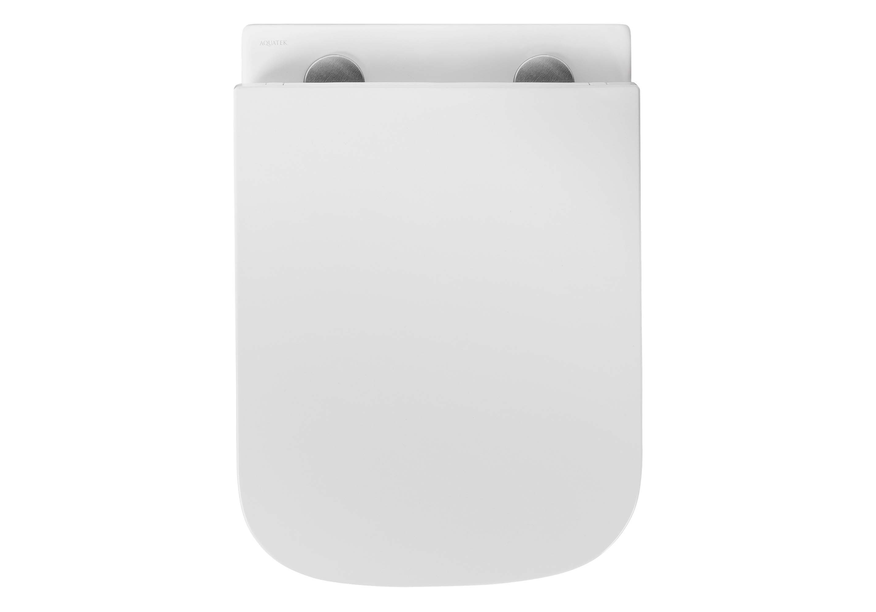 Унитаз подвесной безободковый Aquatek Лира AQ1155-00 с сиденьем Soft Close