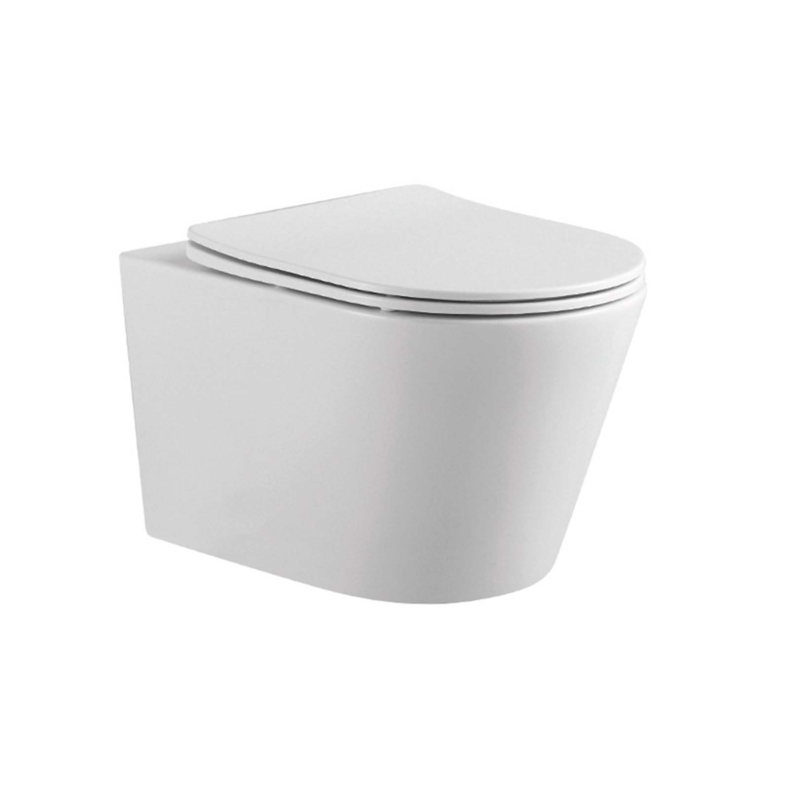 Унитаз подвесной безободковый Aquatek Вега AQ1905-00 с сиденьем Soft Close