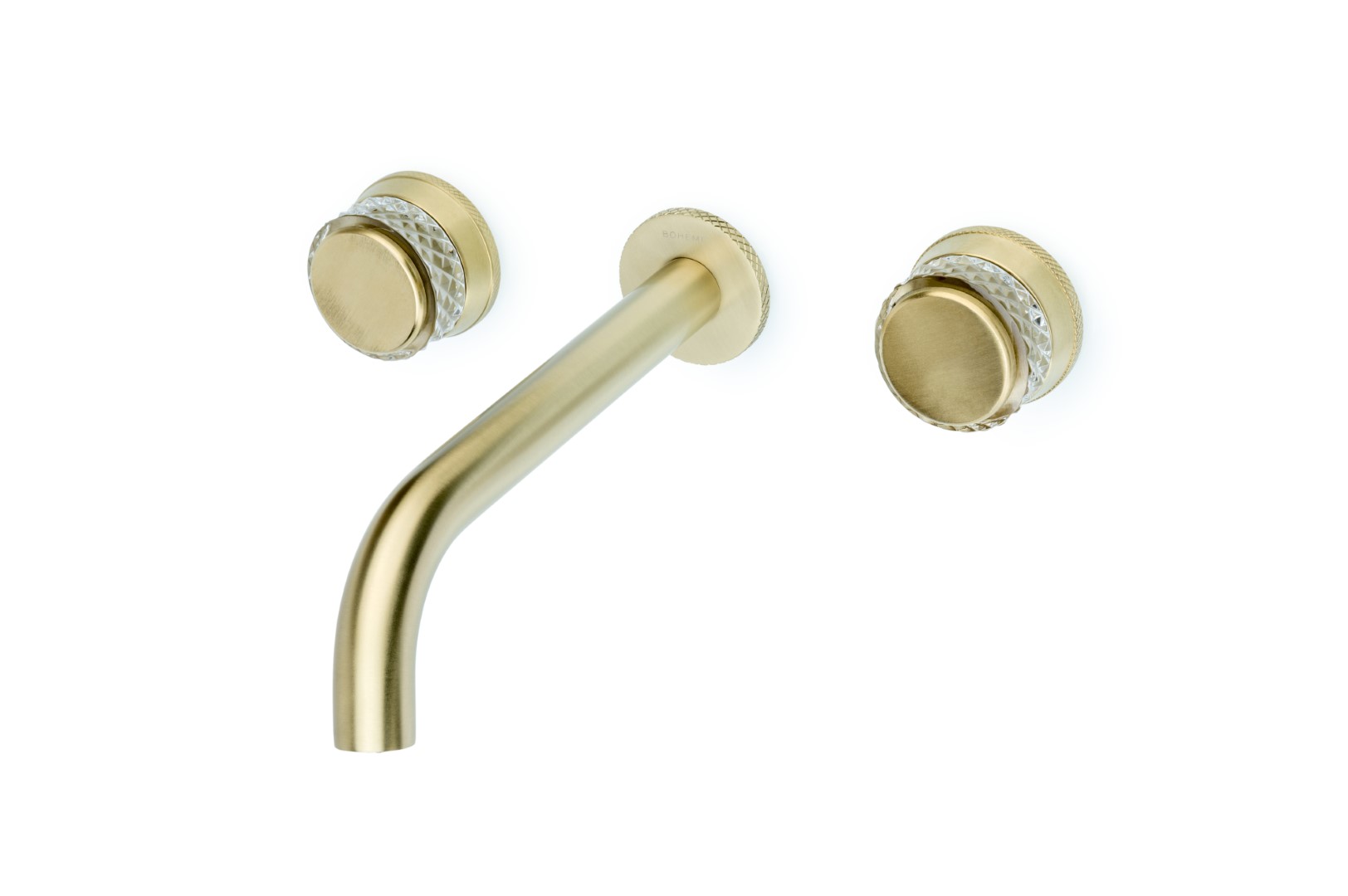 Смеситель из стены Boheme AURA на 3 отв. MAT GOLD 152-2-MG-A