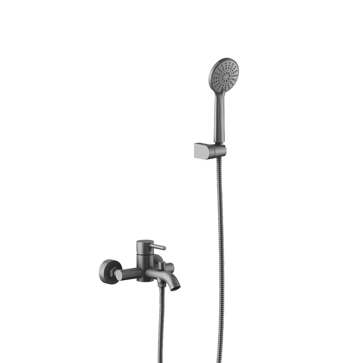 Смеситель для ванны с душевым набором Aquatek Европа AQ1349BGM