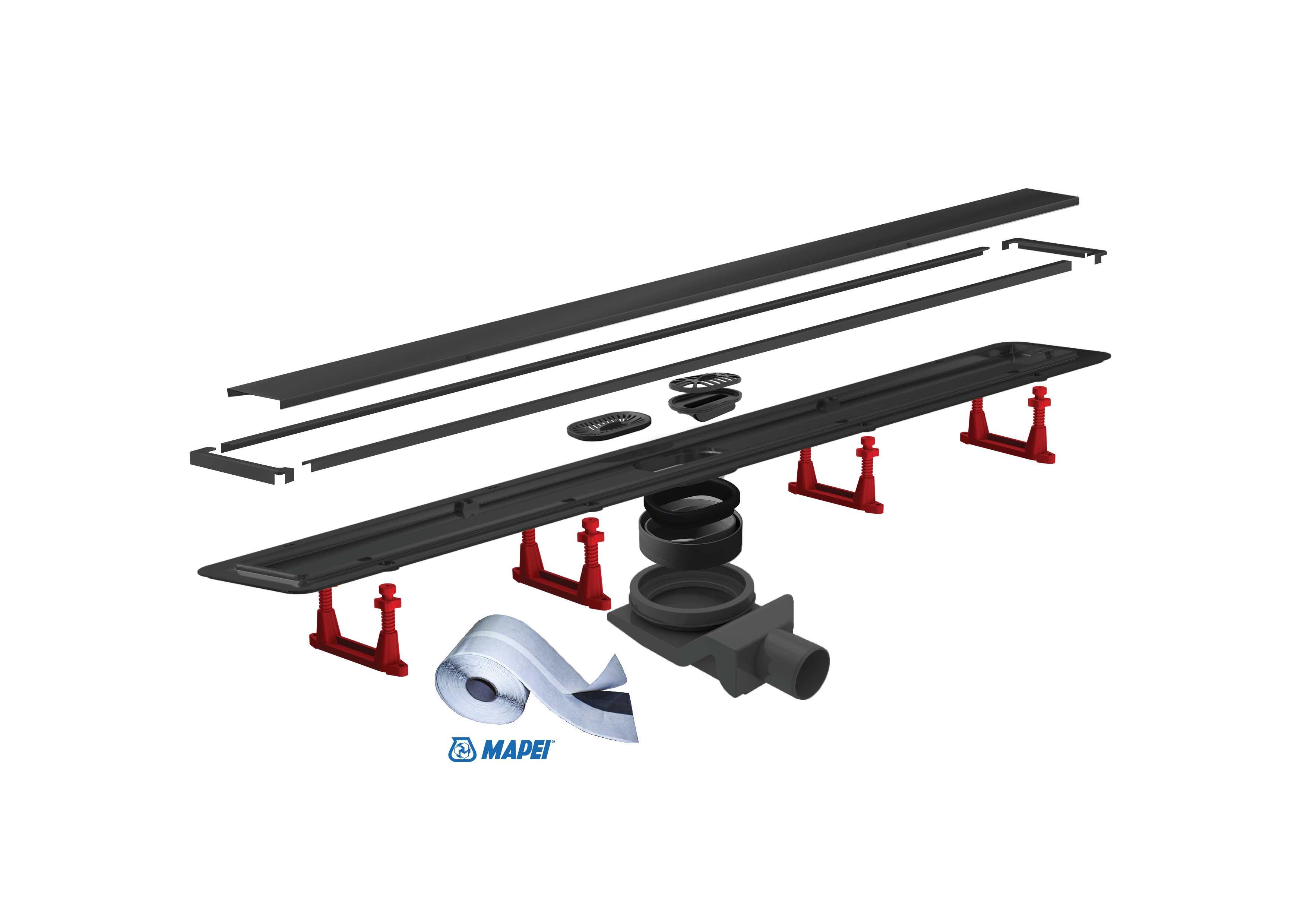 Compact Line Premium 450 Matte Black линейный трап PESTAN