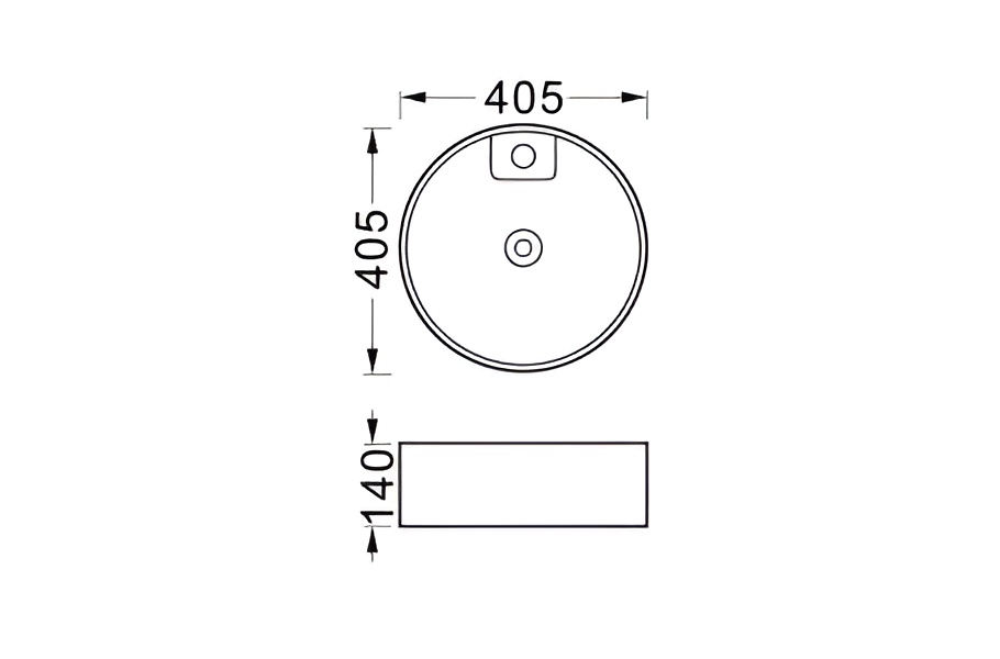 Раковина накладная Aquatek Европа AQ5212-MW белый матовый