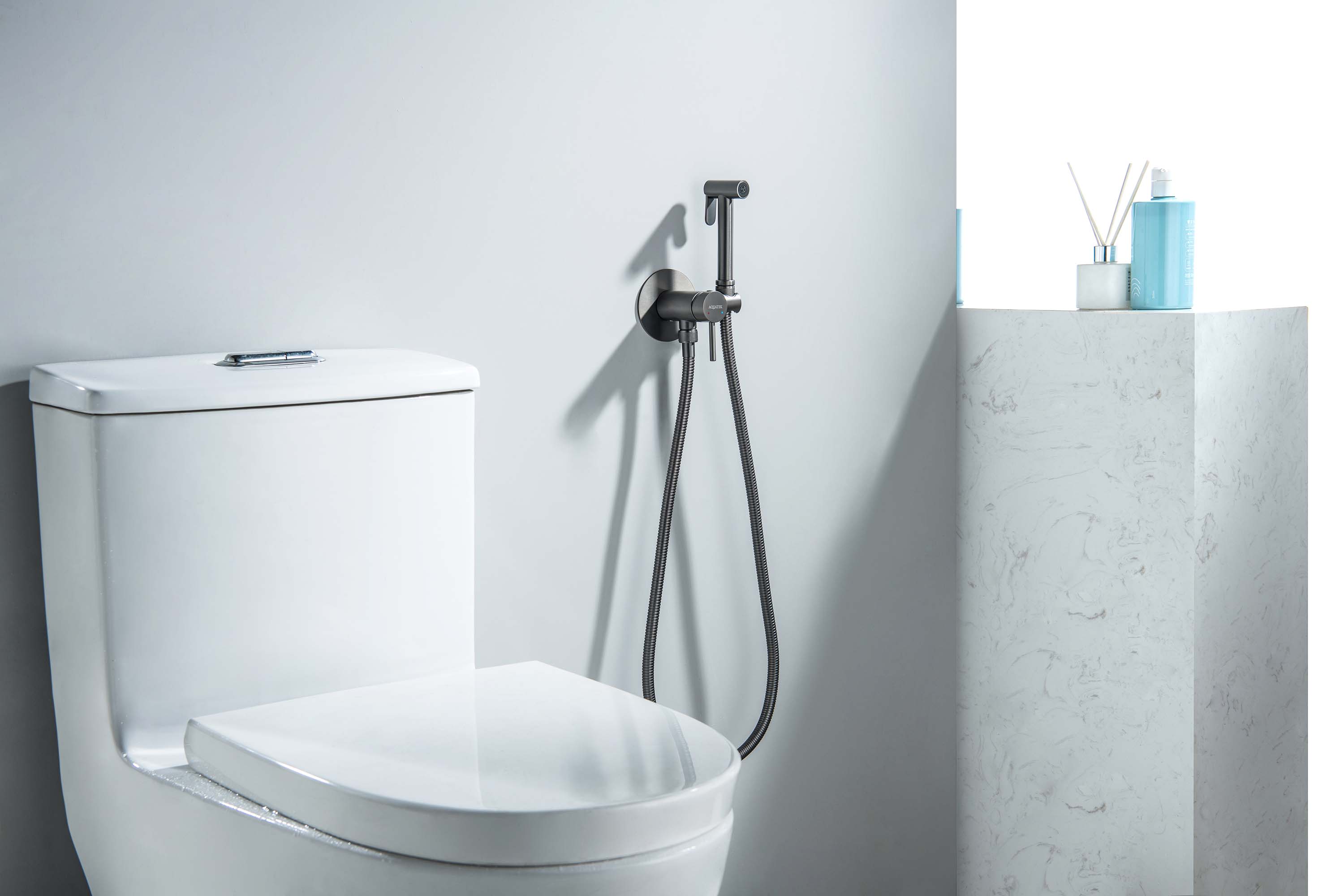 Гигиенический душ со смесителем Aquatek Европа AQ1021BGM