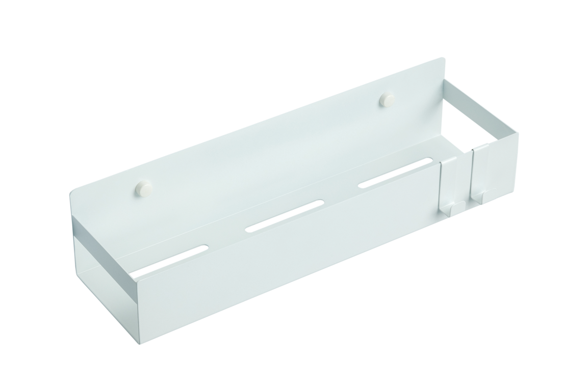 Полка подвесная + 2 крючка Boheme MATT WHITE 10965-MW