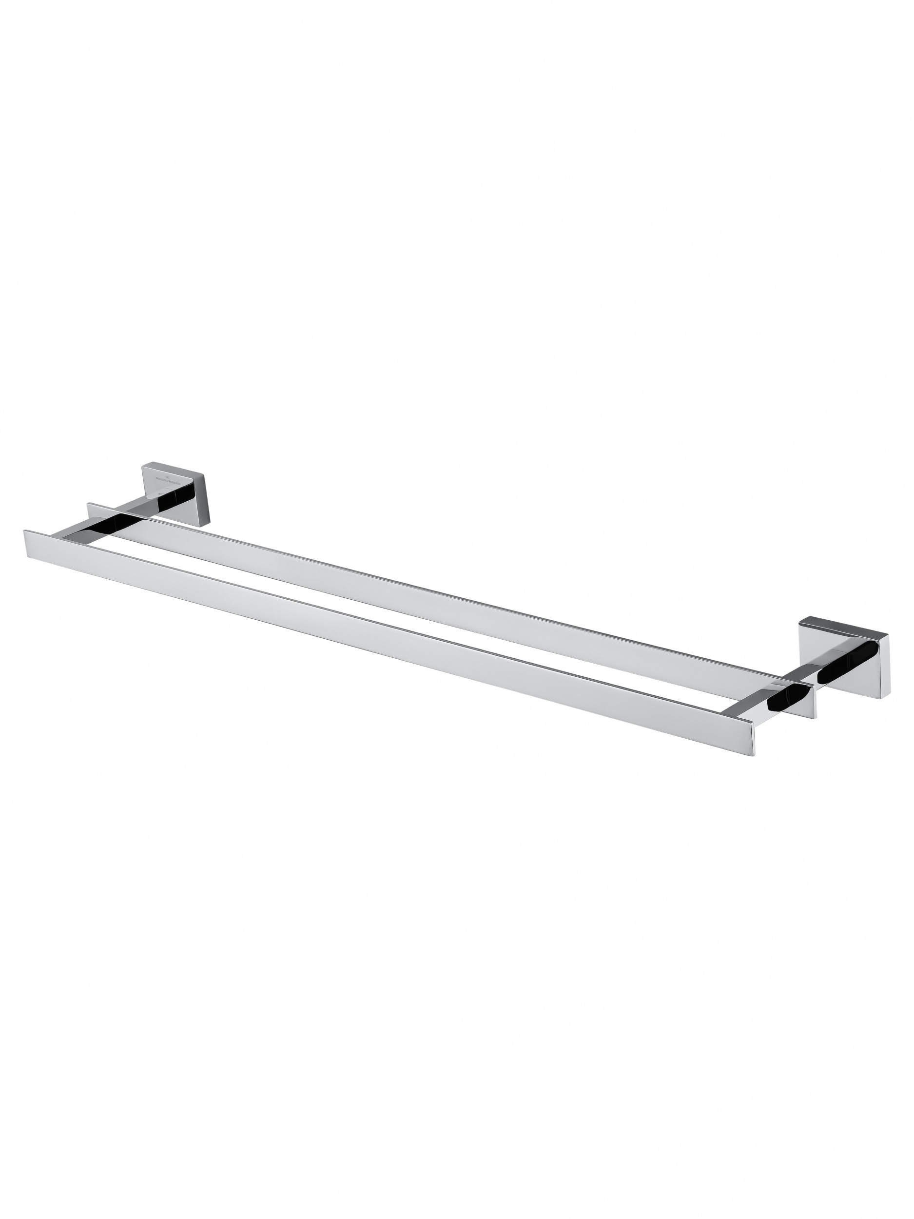 Полотенцедержатель двойной WONZON & WOGHAND FLAT, Хром WW-9711-60CM