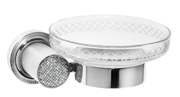 Мыльница настенная Boheme ROYALE CRISTAL ХРОМ 10923-CR