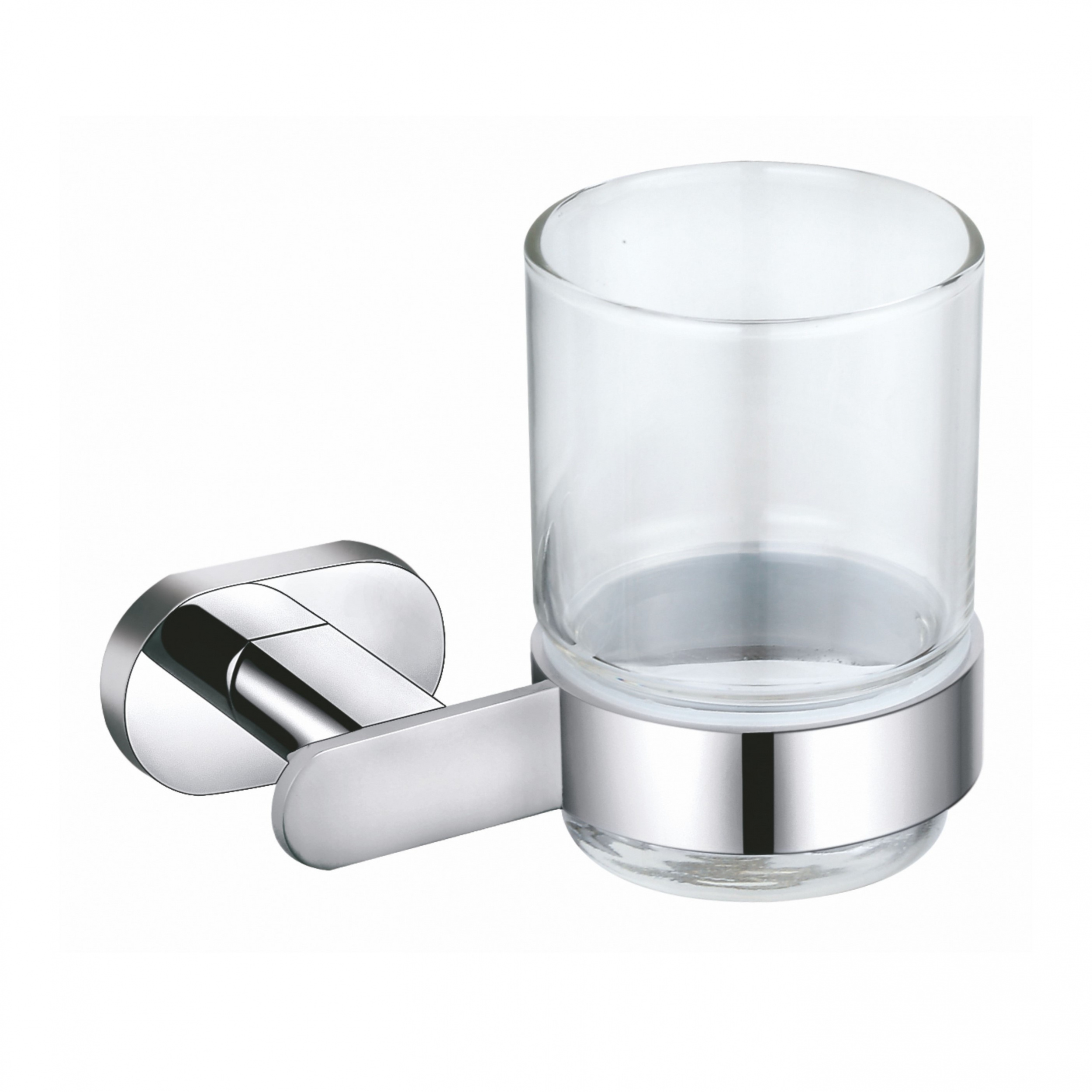 Стакан для зубных щеток с держателем WONZON & WOGHAND FIRST, Хром WW-8421