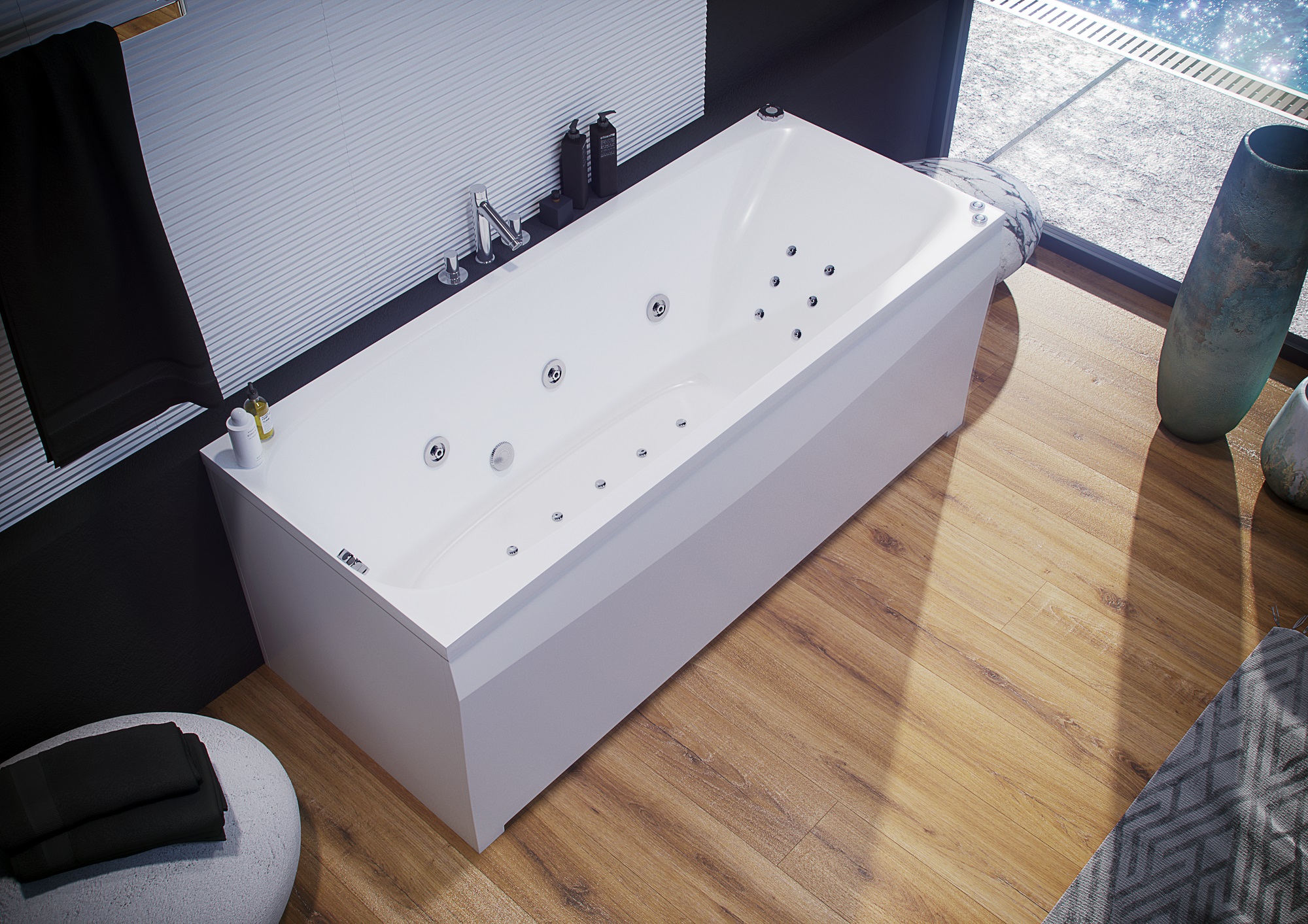 Акриловая ванна Aquatek Альфа 140x70 ALF140-0000023